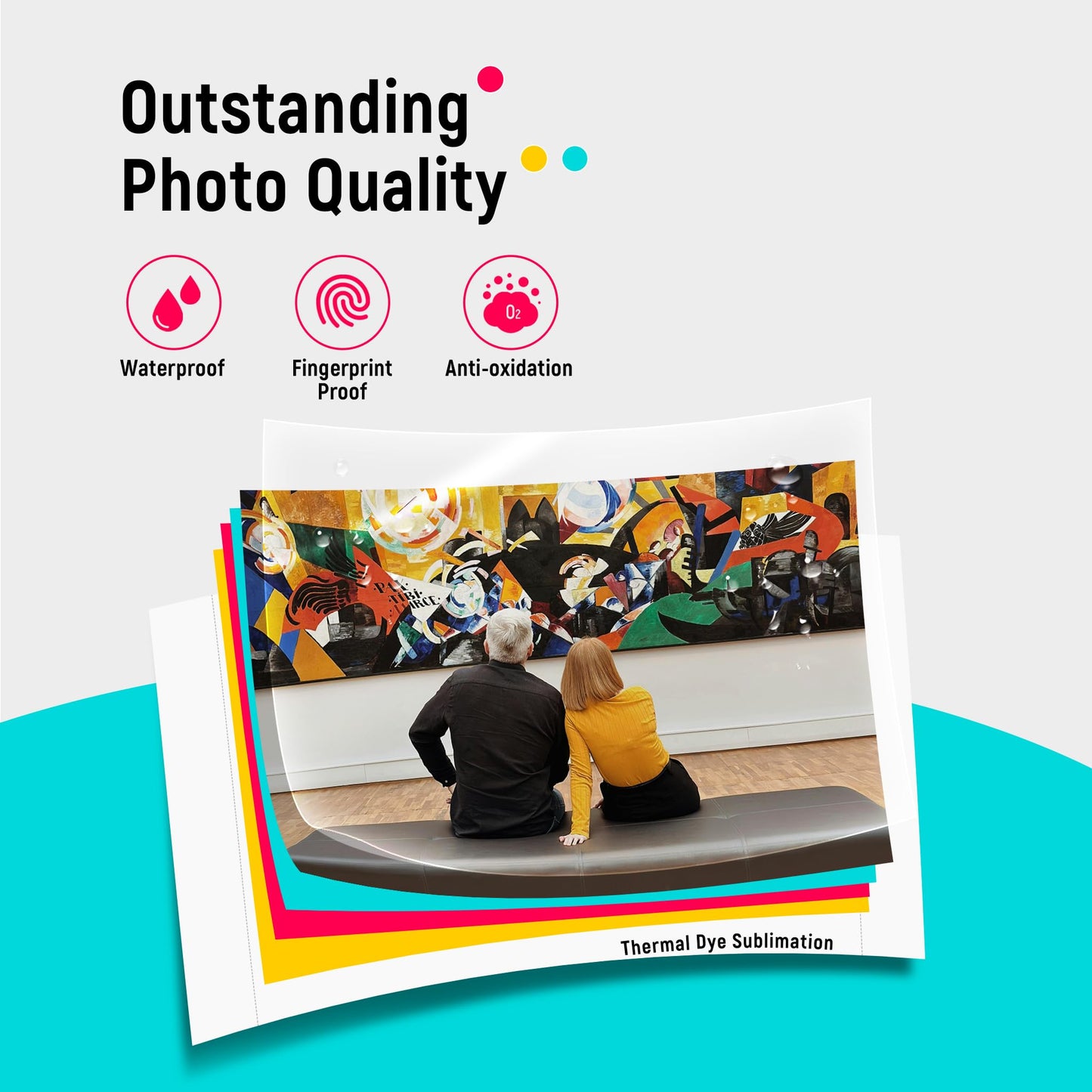 Liene PixCut S1 Photo Pro Pack - All-in-One Photo Sticker Printer and Cutter for High-Volume Printing, Professional-Grade Photos & Custom Stickers