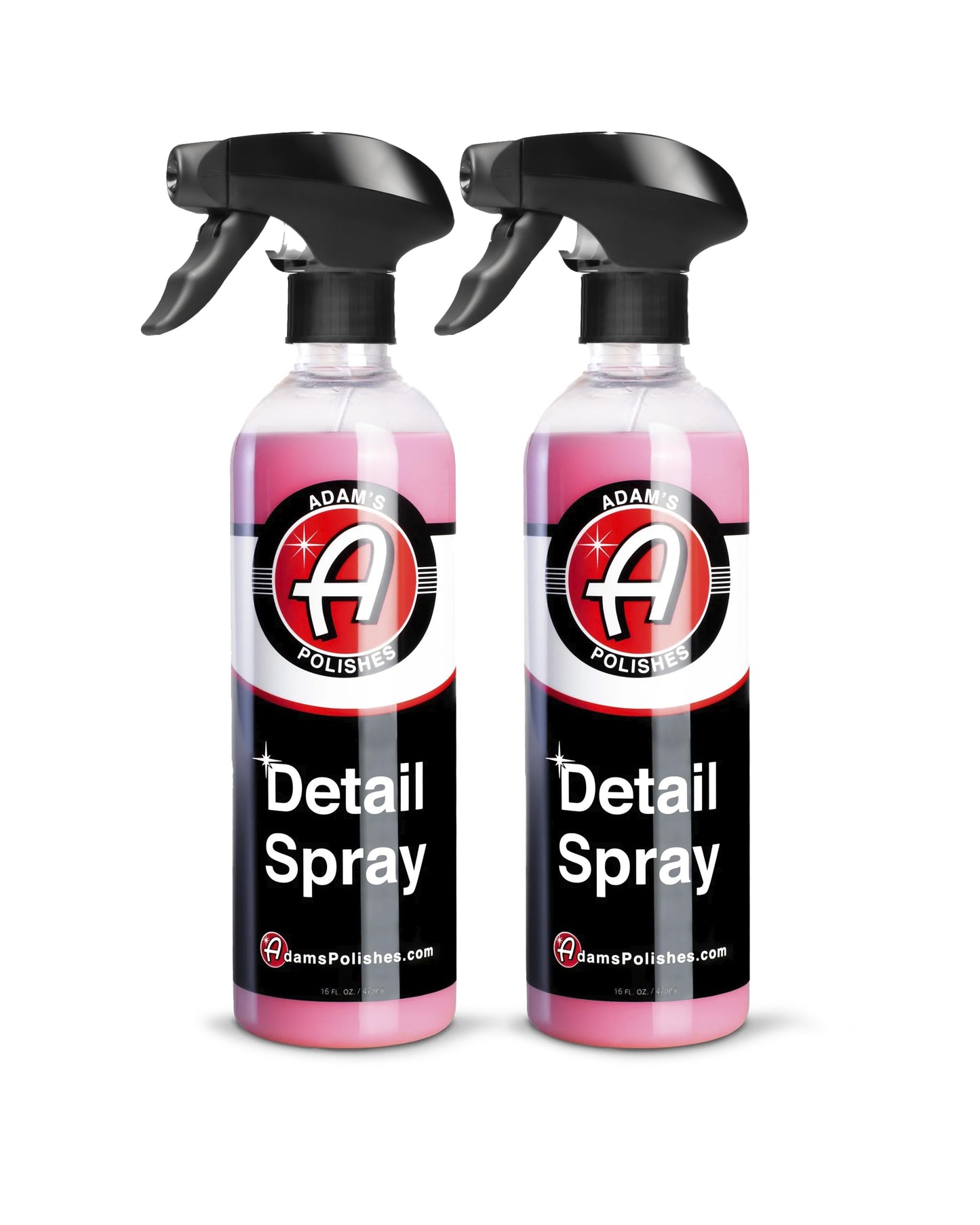 Adam's Detail Spray (2-Pack) - Quick Waterless Detailer Spray for Car Detailing, Washing, Polishing & Vehicle Claying