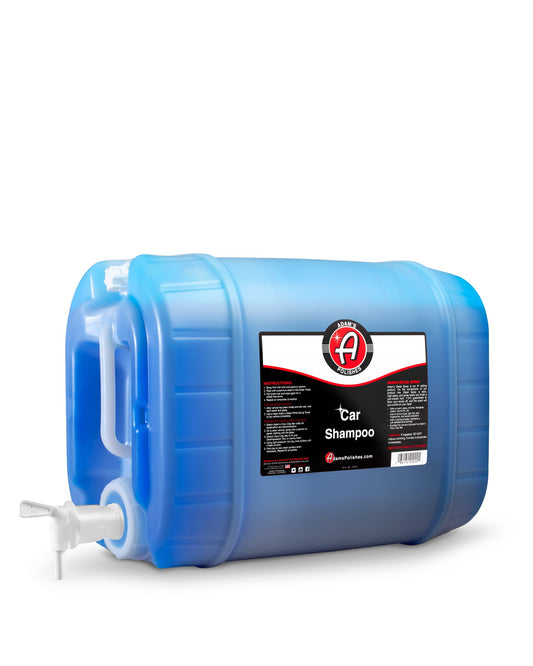Adam's Car Shampoo (5 Gallon) - pH Best Biodegradable Car Wash Soap for Foam Cannon, Spray Gun or Bucket - High Foam, Scratch-Free Auto Detailing for Cars, Trucks, RVs & Motorcycles
