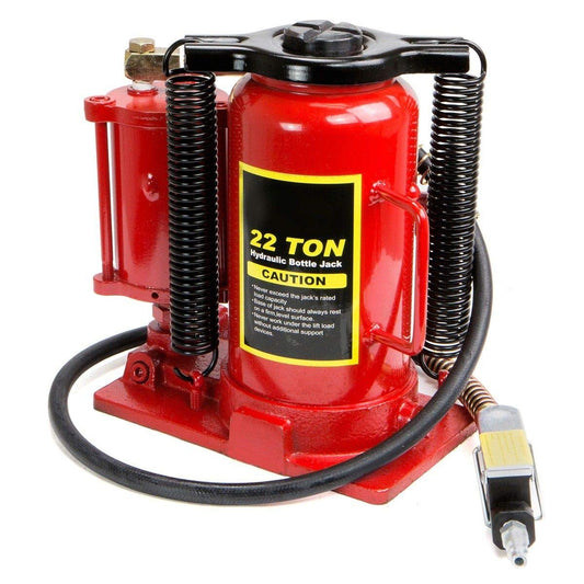 Stark USA 22 Tons Pneumatic Air Bottle Hydraulic Manual Bottle Jack Hoist Maintenance of Automobiles, Agricultural Vehicles, Trucks, Mobile Machinery