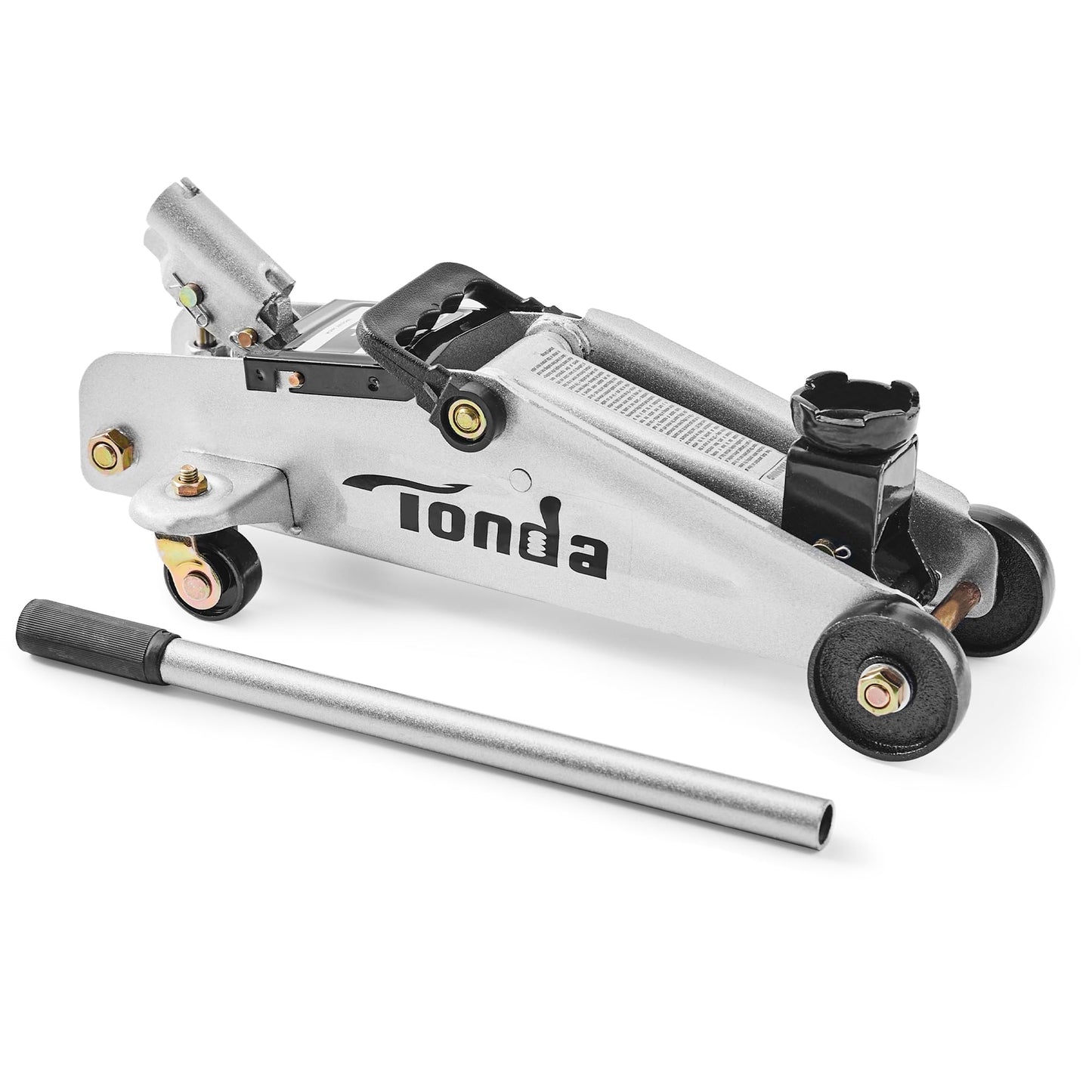 TONDA Floor Jack, 2 Ton (3,800lbs) Hydraulic Car Jack, Work for Sedan and Coupe