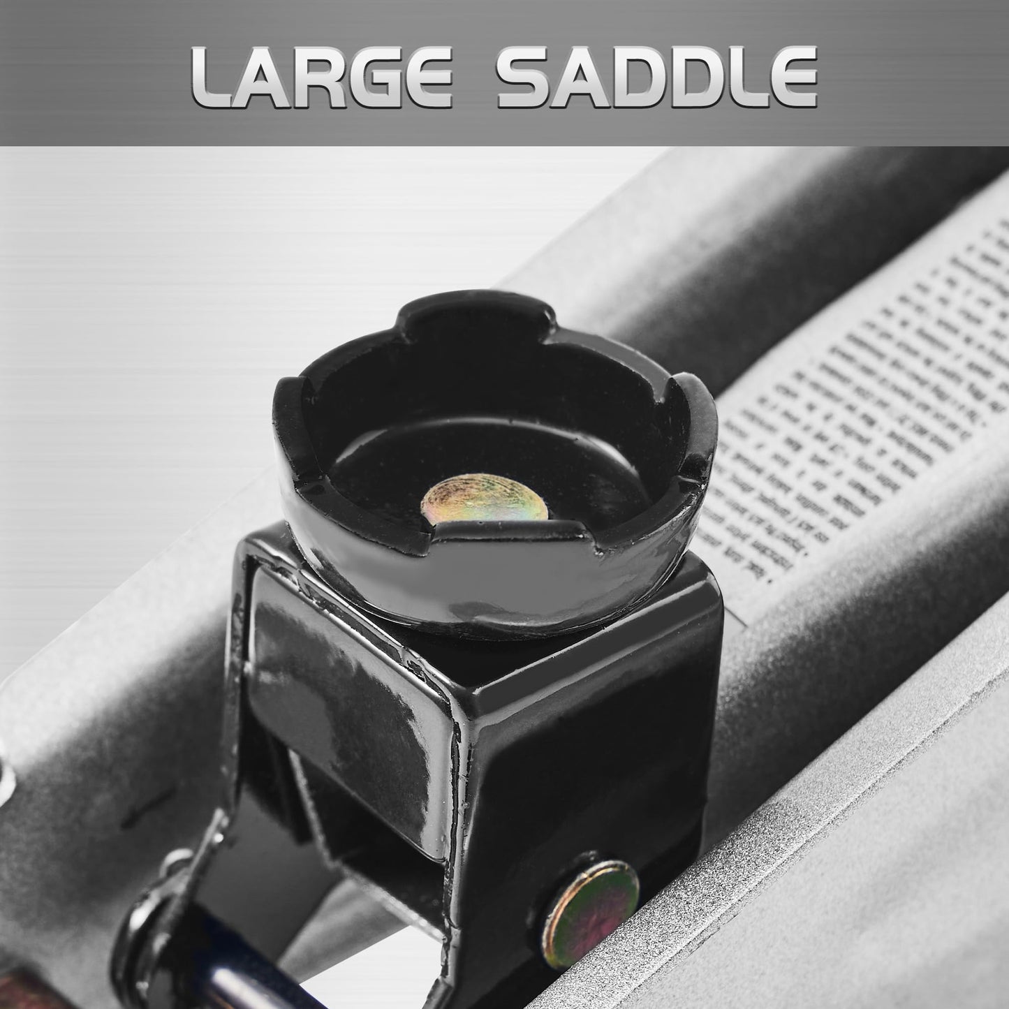 TONDA Floor Jack, Hydraulic Portable Car Lift Jack, 1.5 Ton (3,000 lb) Capacity (Silver)