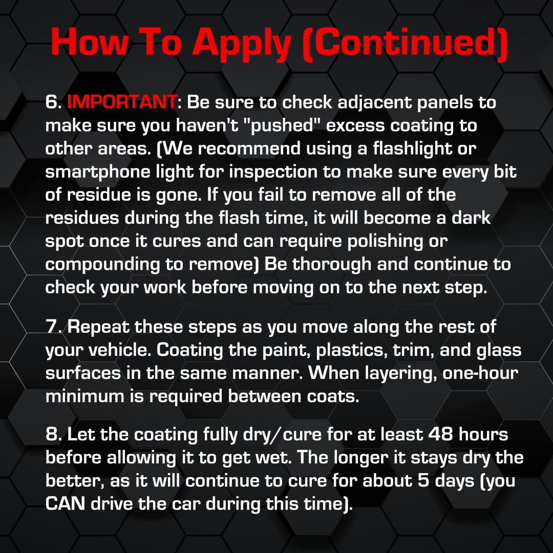 Graphene MAX Coating - Heavy Duty Protection - Graphene Ceramic Coating | 7+ Years Of Protection | Incredible Hydrophobic - Perfect for Daily Drivers