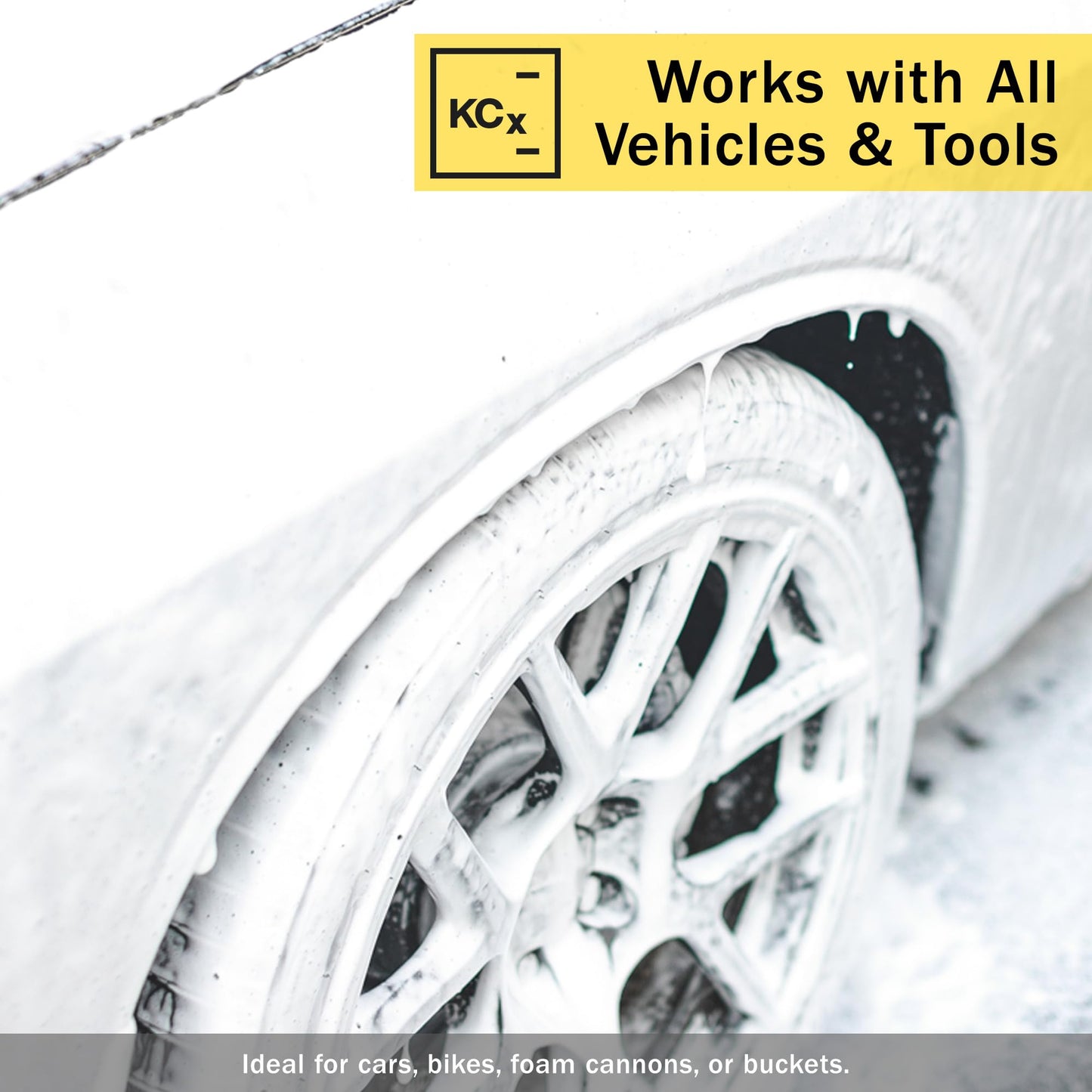 KOCHCHEMIE Gentle Snow Foam - pH Neutral Pre-Cleaning; Works With Foam Cannons & Sprayers; Manual Washing; Safe on Wax & Sealed Surfaces; Cherry Fragrance (5 Liters)