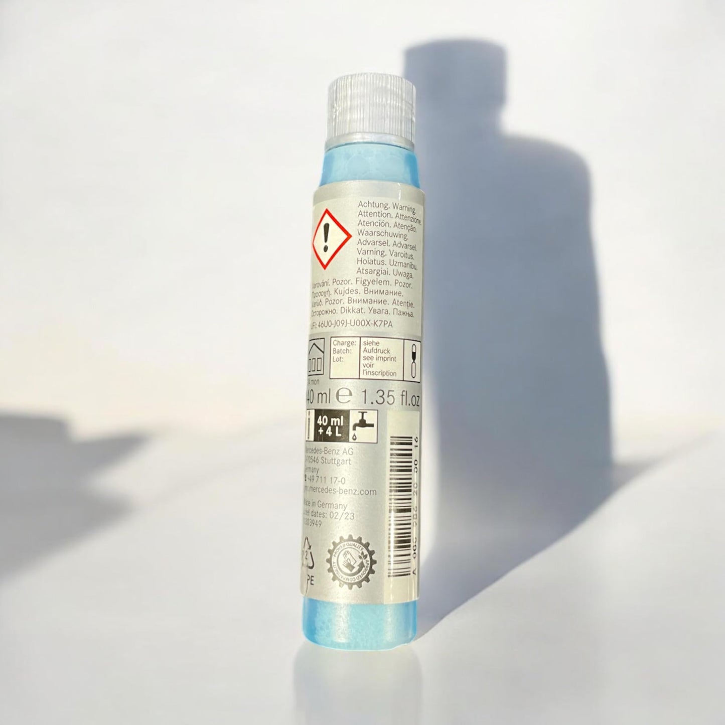 Mercedes-Benz Summerfit Windshield Washer Fluid Concentrate (000-986-20-00-09)