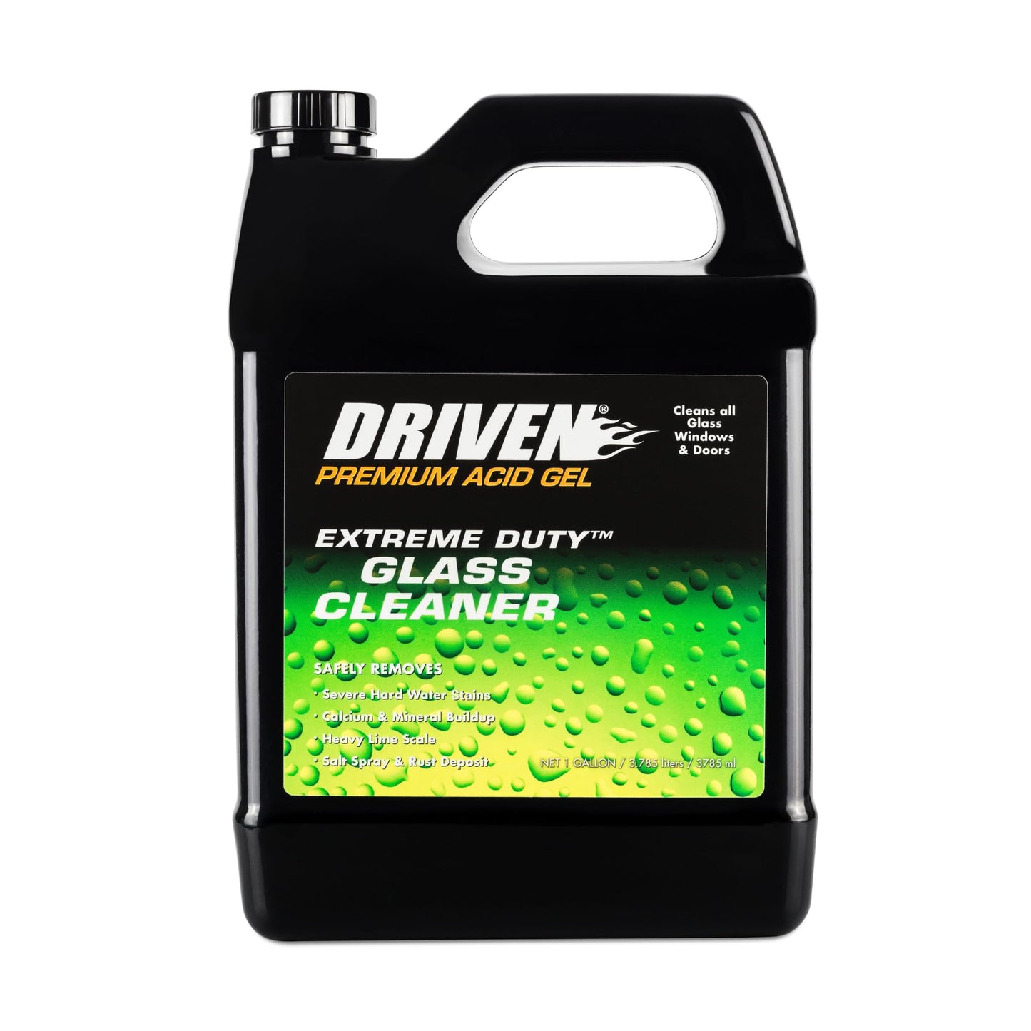 DRIVEN Extreme Duty Glass Cleaner (Glass Cleaner - 1 Gallon)