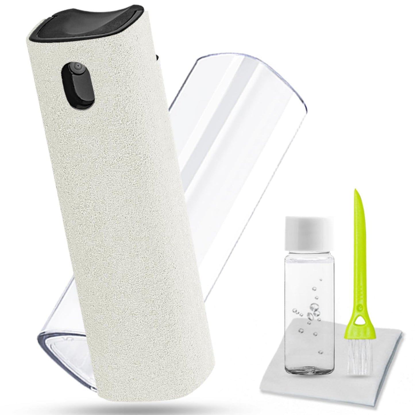 walrfid Car Screen Cleaner Spray, Electronic Touchscreen Mist Cleaning Brush Kit for TV, Laptop, iPad, iPhone, Cellphone, MacBook Pro, Tablet, PC, Computer, Monitor, LCD Screens, Eyeglasses - Cream