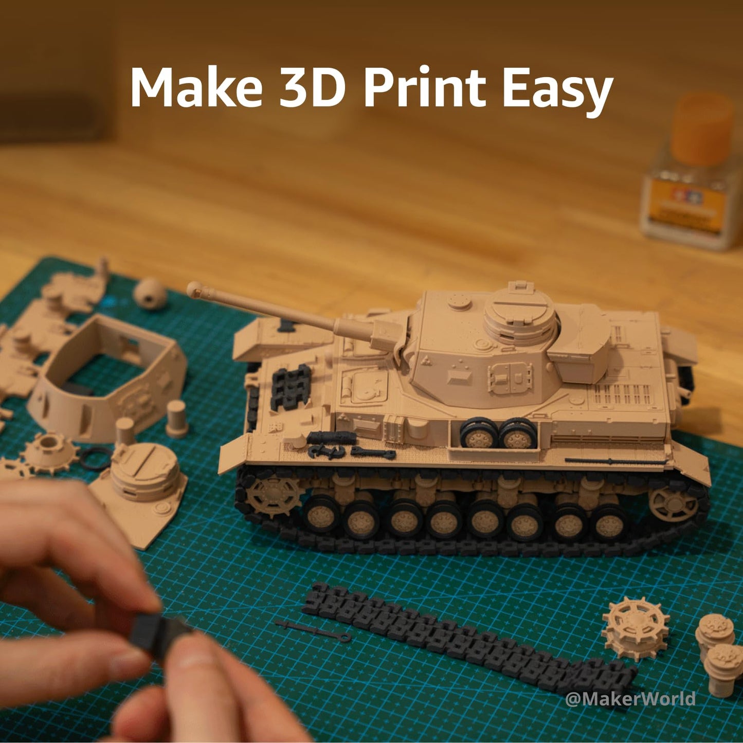 Bambu Lab A1 Mini Combo, A1 Mini 3D Printer and AMS lite, Support Multi-Color 3D Printing, High Speed & Precision, Full-Auto Calibration & Active Flow Rate Compensation, ≤48 dB Quiet FDM 3D Printers