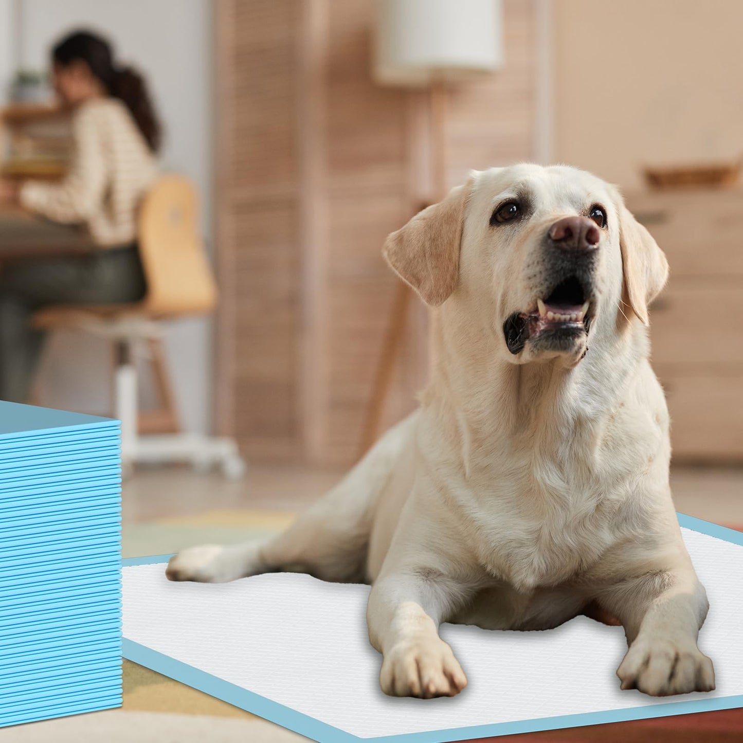 Puppy Pee Pads for Dogs - 32"x36" Extra Large, 60 Count, Leak-Proof & Super Absorbent, Thicken Disposable Potty Pads for Puppy & Cat Training