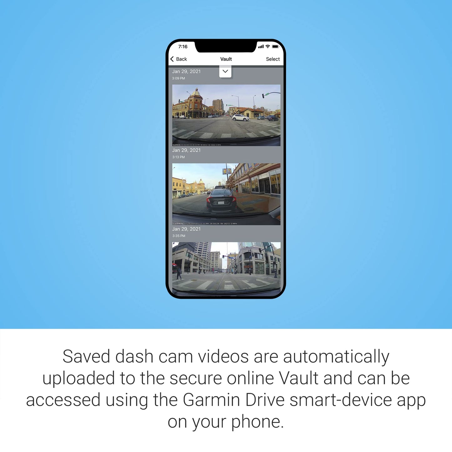 Garmin RV Cam 795, Large, Easy-to-Read 7” GPS Navigator, Built-in Dash Cam, Automatic Incident Detection, Custom RV Routing, High-Resolution Birdseye Satellite Imagery (Renewed)