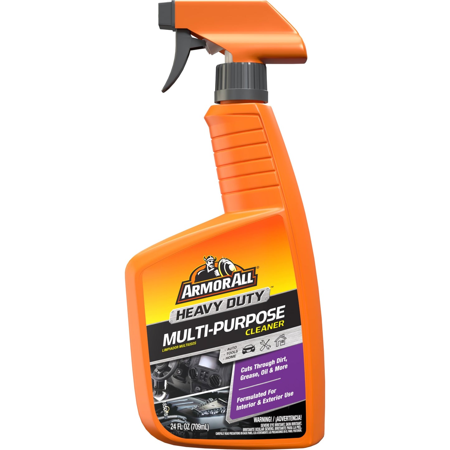 Armor All Heavy Duty Multi Purpose Cleaner, All Purpose Car Cleaner for All Auto Surfaces, 24 Fl Oz