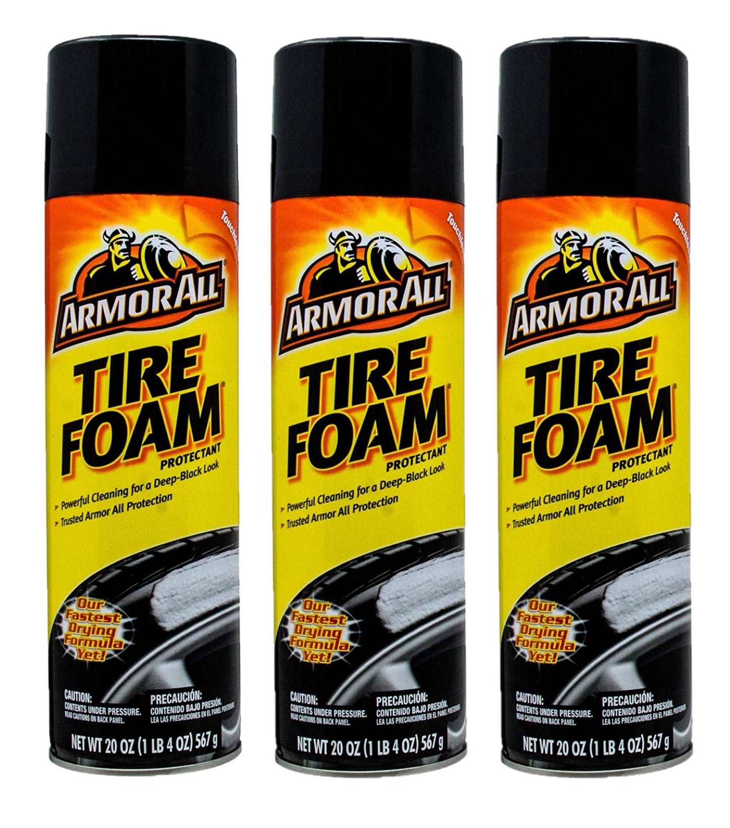 Armor All Tire Foam Protectant 20 oz (Pack of 3)