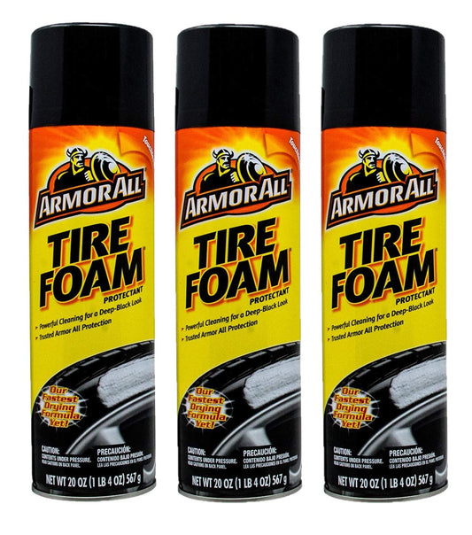 Armor All Tire Foam Protectant 20 oz (Pack of 3)