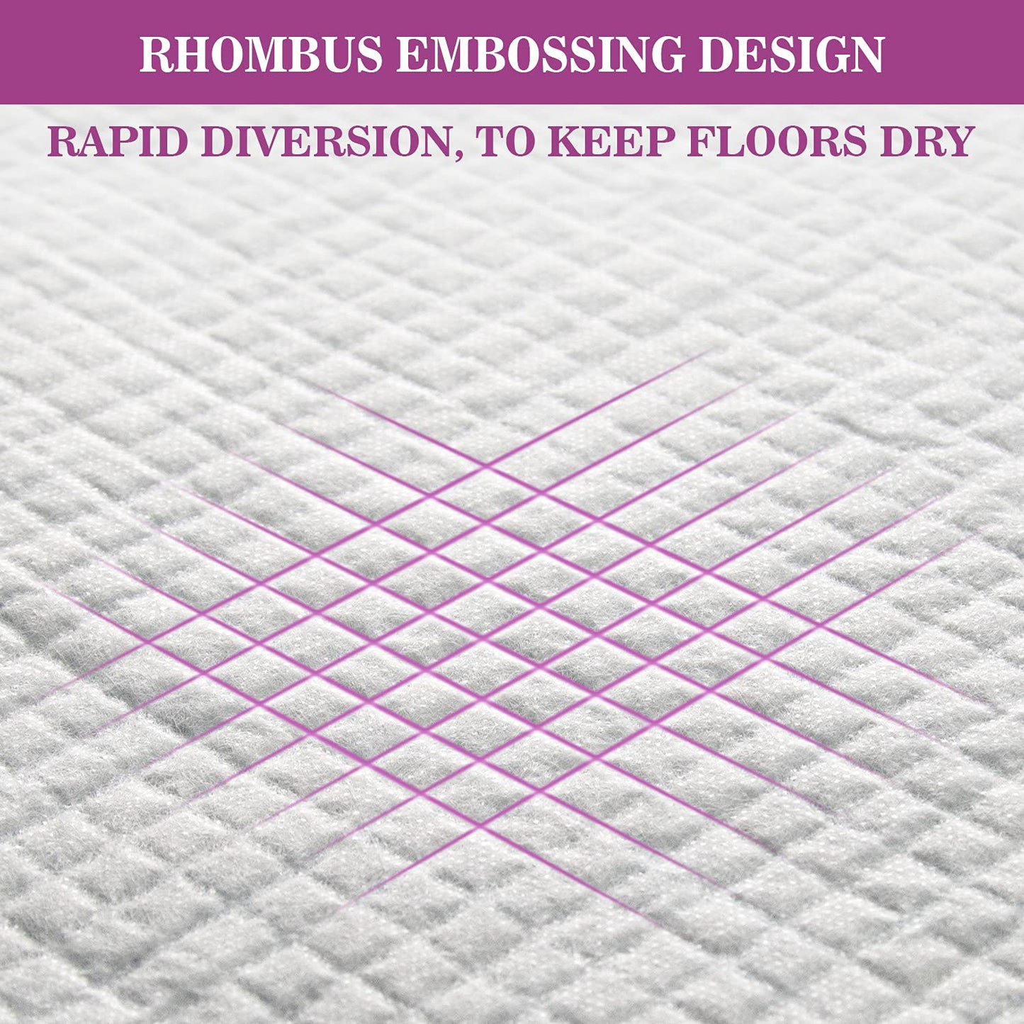 IMMCUTE Large Dog Pee Pads 28"x30"-50 Count | Large Puppy Pee Training Pads Super Absorbent & Leak-Proof | Disposable Pet Piddle and Potty Pads for Puppies | Dogs | Doggie