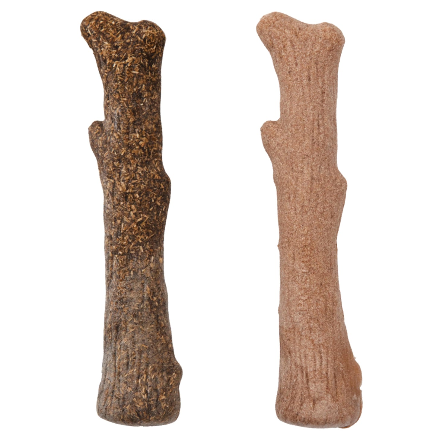 Outward Hound Dogwood Wood Durable Dog Chew Toys, Real Wood & Calming Hemp, 2-Pack, Medium