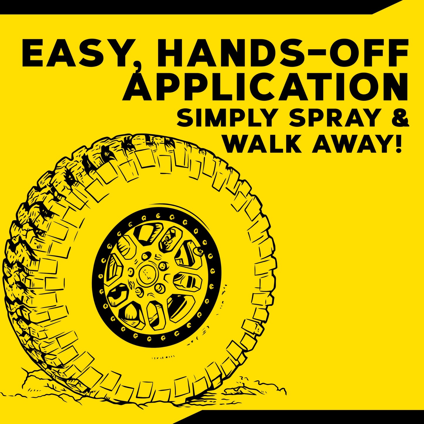 Meguiar's Hot Shine Tire Foam - High Goss Tire Shine That Cleans, Shines, and Protects in One, Deep, Black Shine with Conditioners and UV Protection to Help Keep Tires Looking Like New, 19 Oz Aerosol