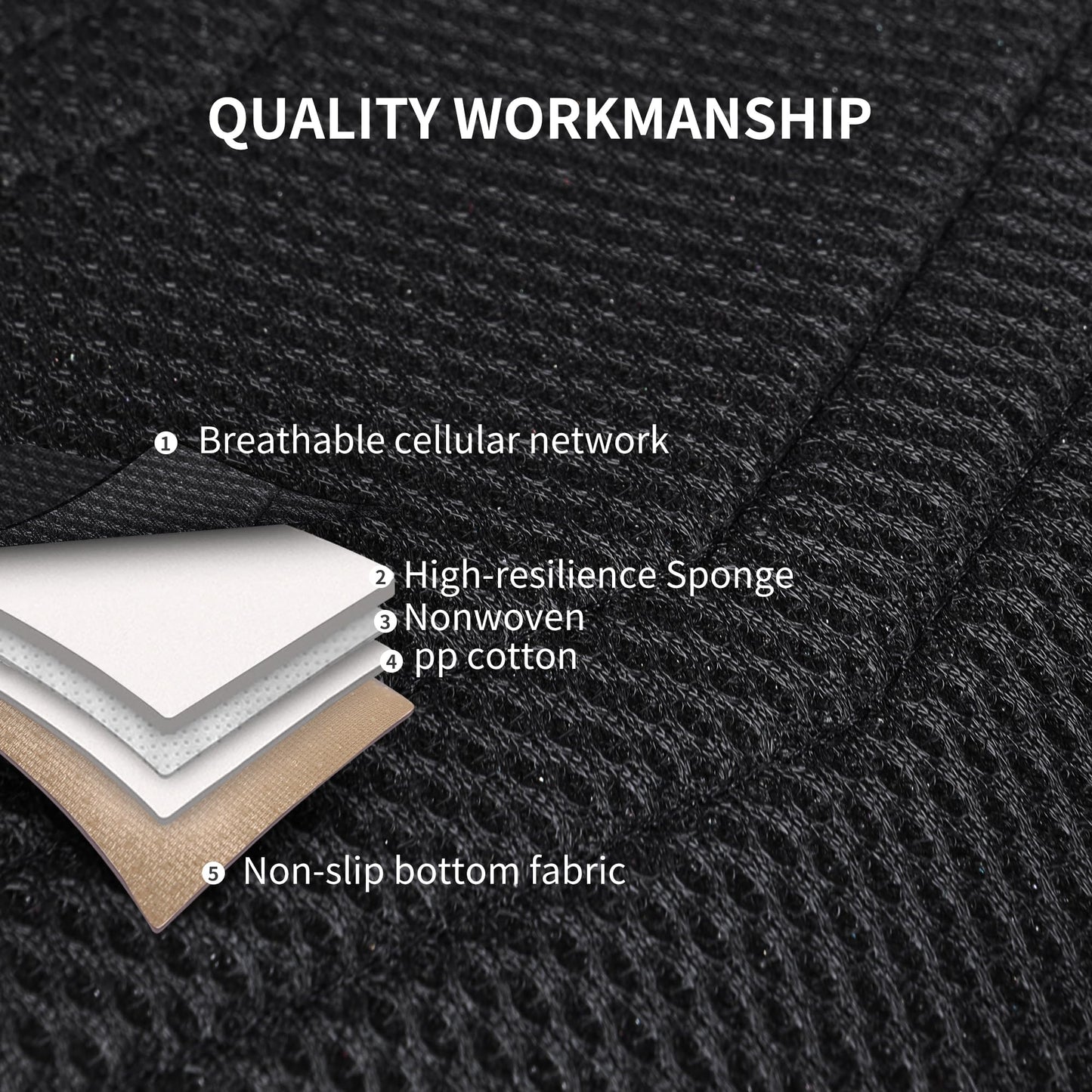 HChengkikz Car Seat Covers Full Set,Leather Car Seat Covers,Breathable and Sporty Car Seat Cover,Universal Fit Anti-Slip Seat Covers for SUV Cars Sedan and Truck(Full Seat,Black,N2)