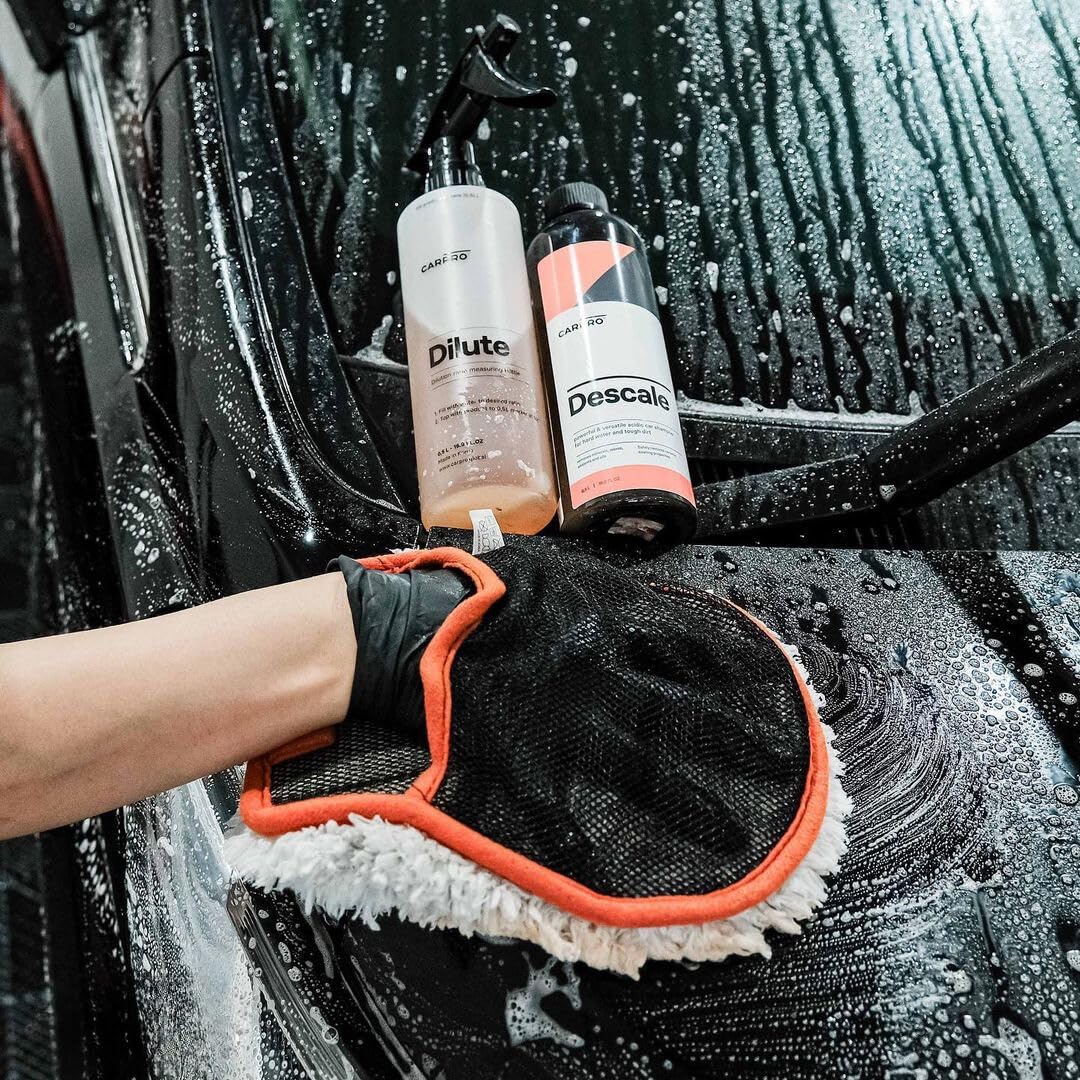 CARPRO Descale Acidic Car Shampoo Wash Concentrate, Removes Minerals, Waxes, Sealants & Oils - Gallon (135oz)