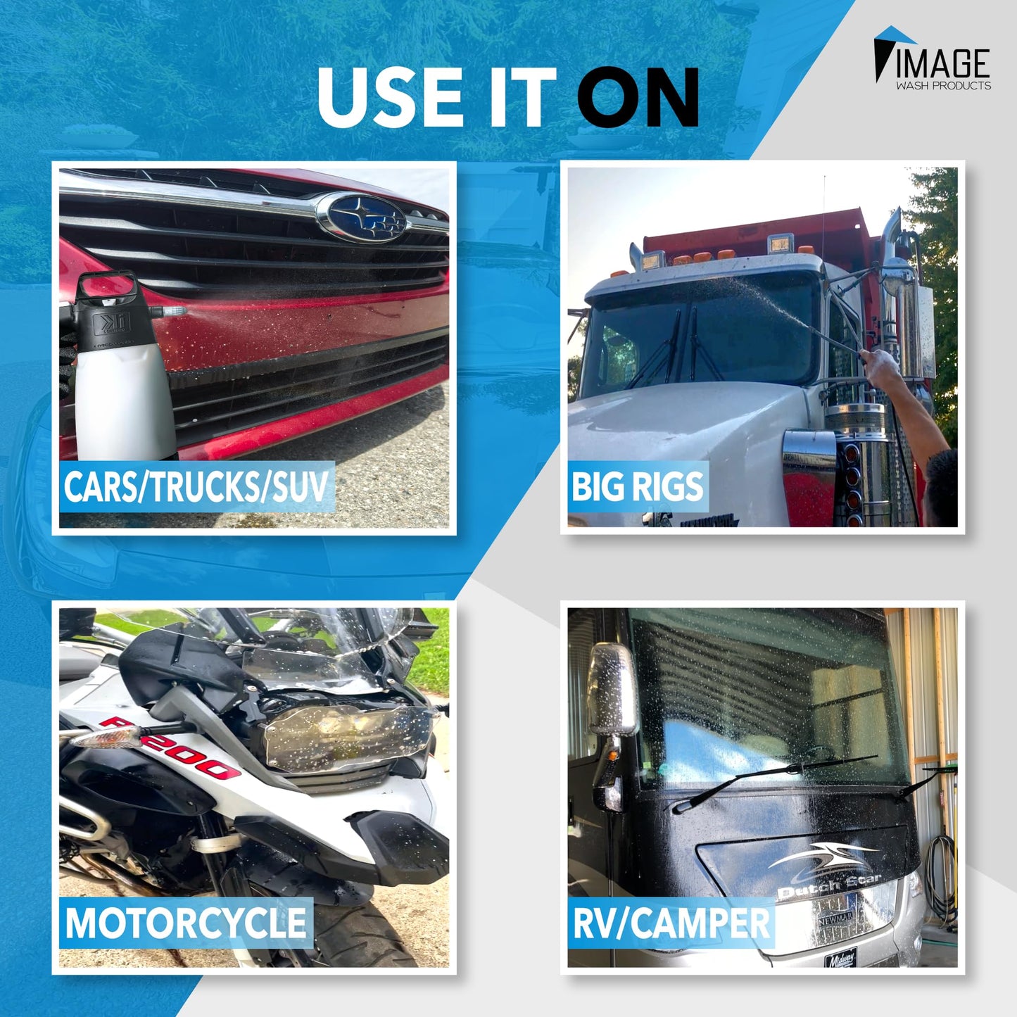 Image Wash Products Bug Remover – (5 Gallon) Best Bug Remover for Cars/Truck Exterior | Bug Cleaner for Vehicles, Car Bug Remover Spray, Bug Off Car Cleaner, Bug Wash for Cars