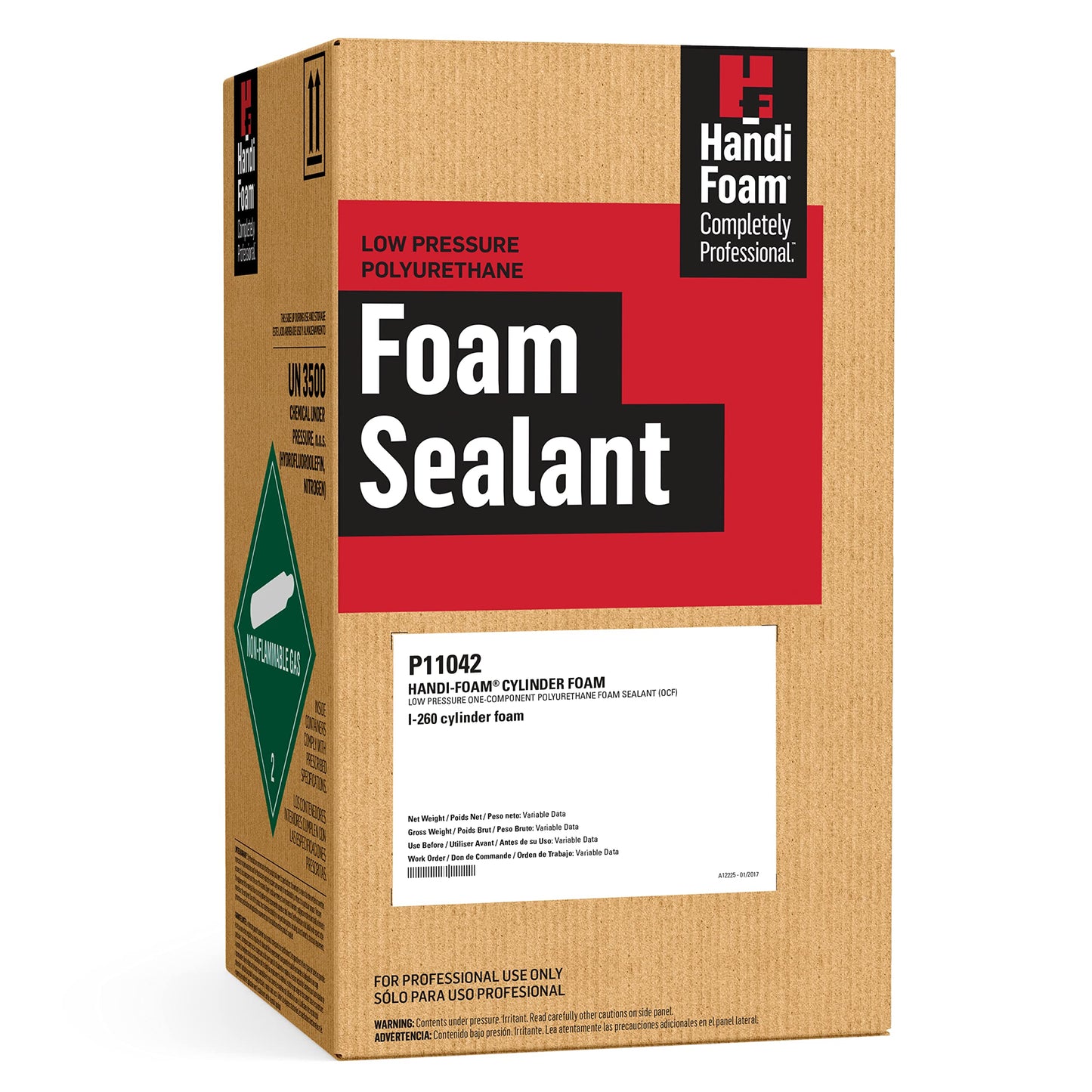 HANDIFOAM (HFO) Cylinder Foam SEALANT W/Accessories I-260