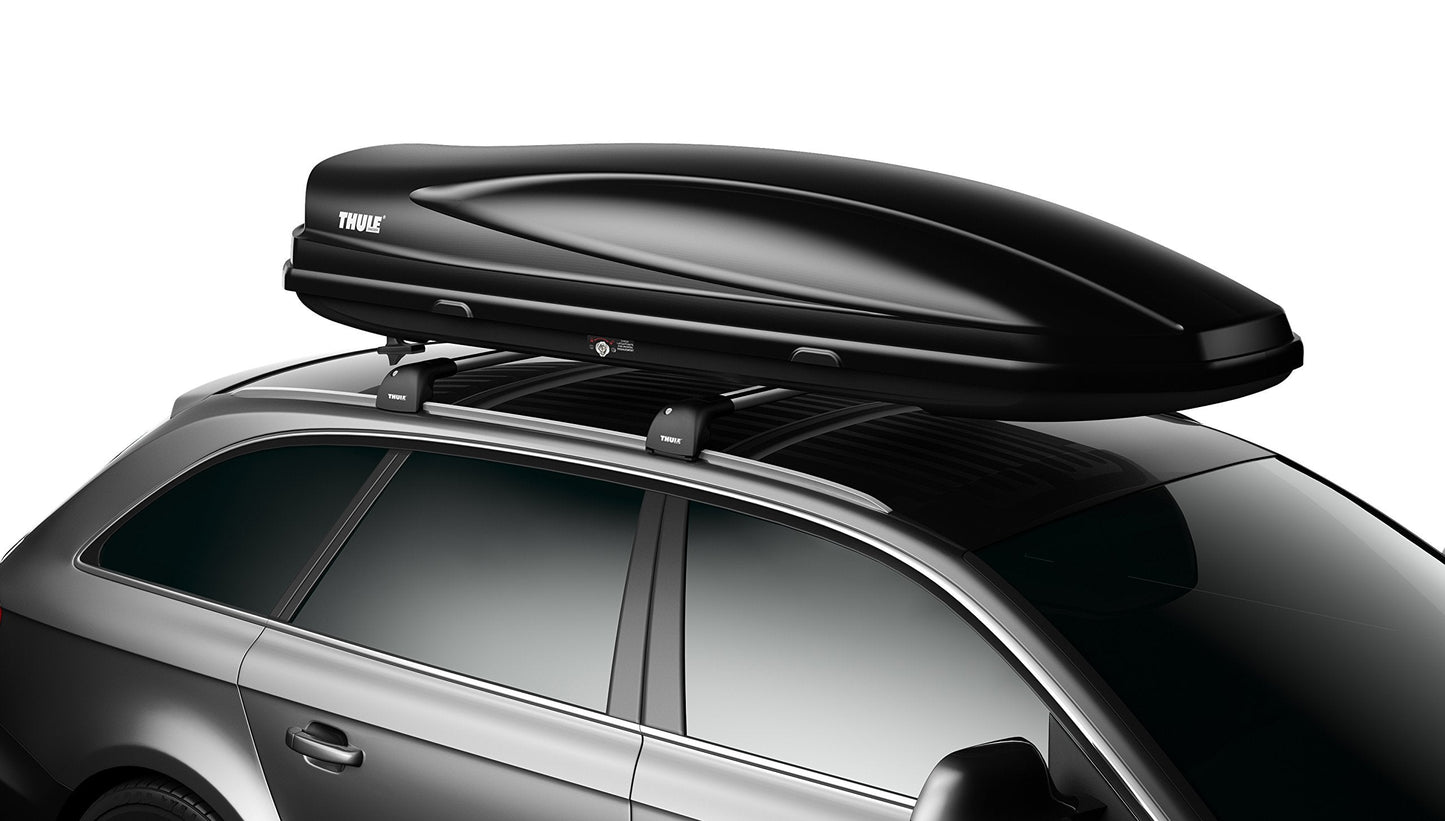 Thule 624 Force Cargo Box , Medium,Black,Medium (13 Cubic Feet)