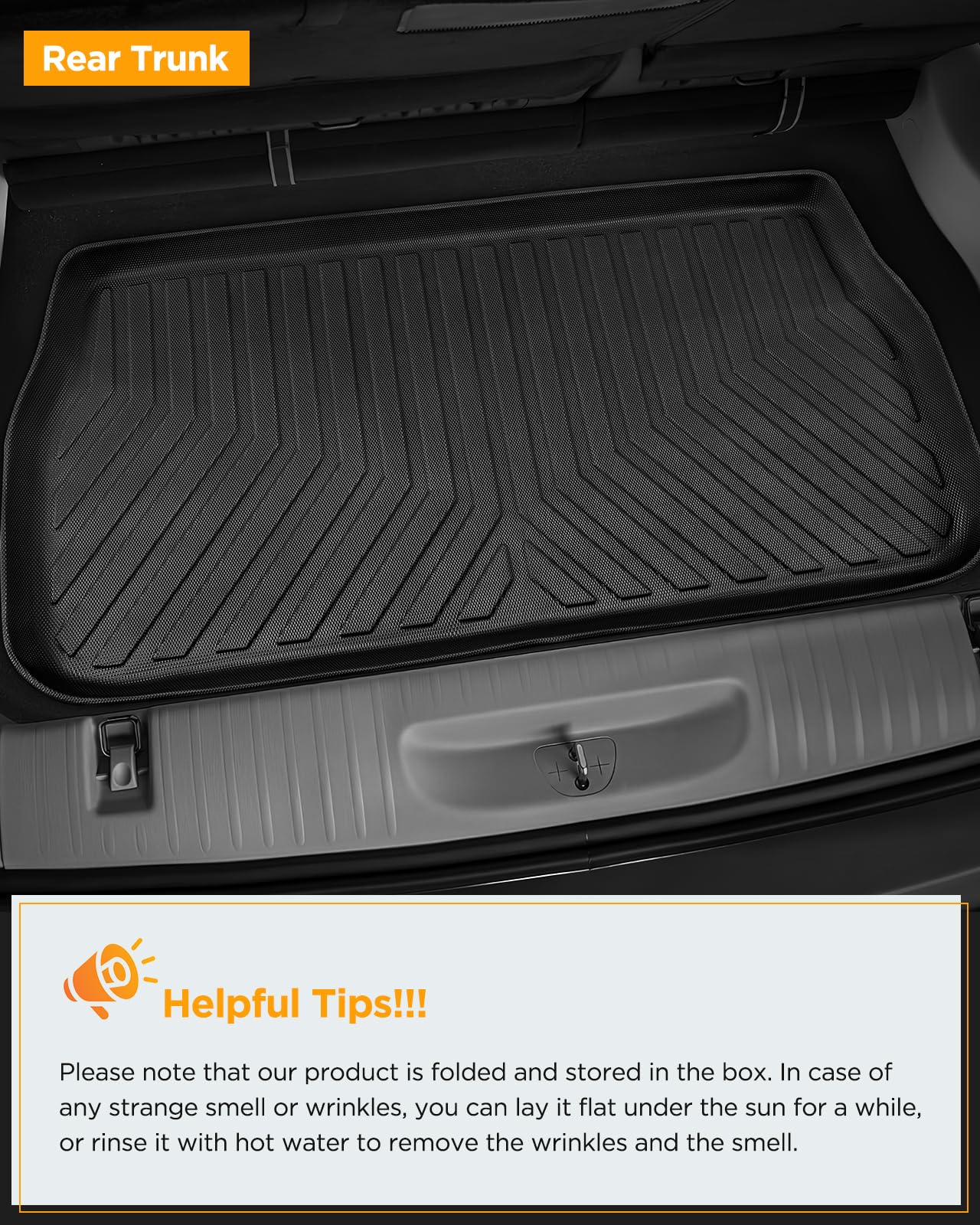 for Chrysler Pacifica 2017-2024 2025 7/8 Passenger (No Hybrid) Floor Mats Cargo Liner Trunk Carpet All Weather TPE Mat for Voyager 2020-2025, for Pacifica/Voyager 2018 2019 2021 2022 2023 Accessories