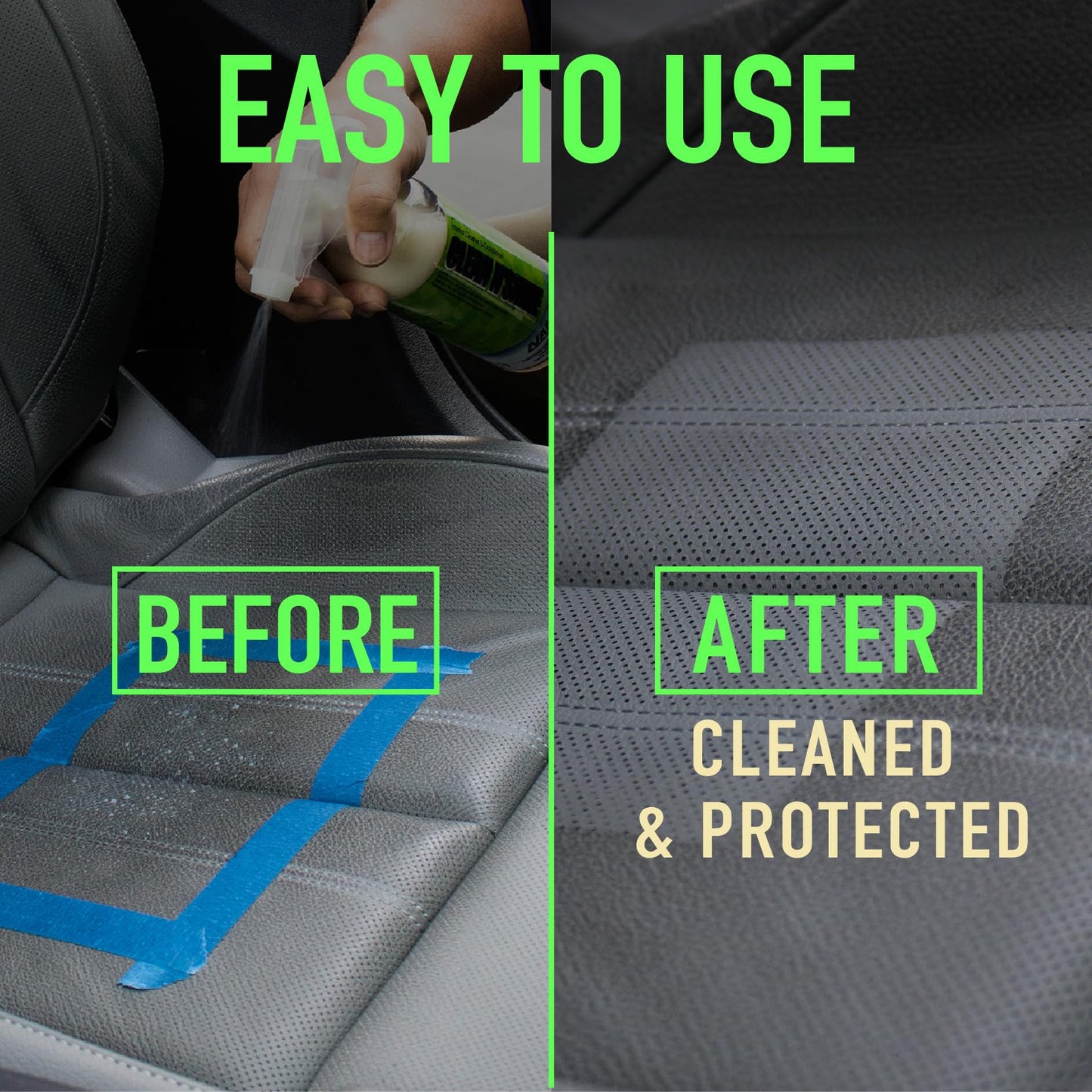 Nanoskin CLEAN N’ SHINE Interior Cleaner, Conditioner & Dressing 5 Gallons – Car Wash Interior Spray for Car Detailing | Restores Leather, Plastic & Vinyl Surfaces | For Cars, Trucks, Motorcycles, RVs