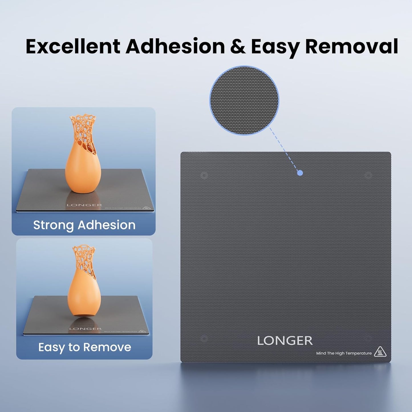 Longer LK5 Pro 3 3D Printer 11.8x11.8x15.7in Large Printing Size FDM 3D Printer Fully Open Source Motherboard Upgrade TMC 2209 with Resume Printing, 95% Pre-Assembled Ideal for Beginners