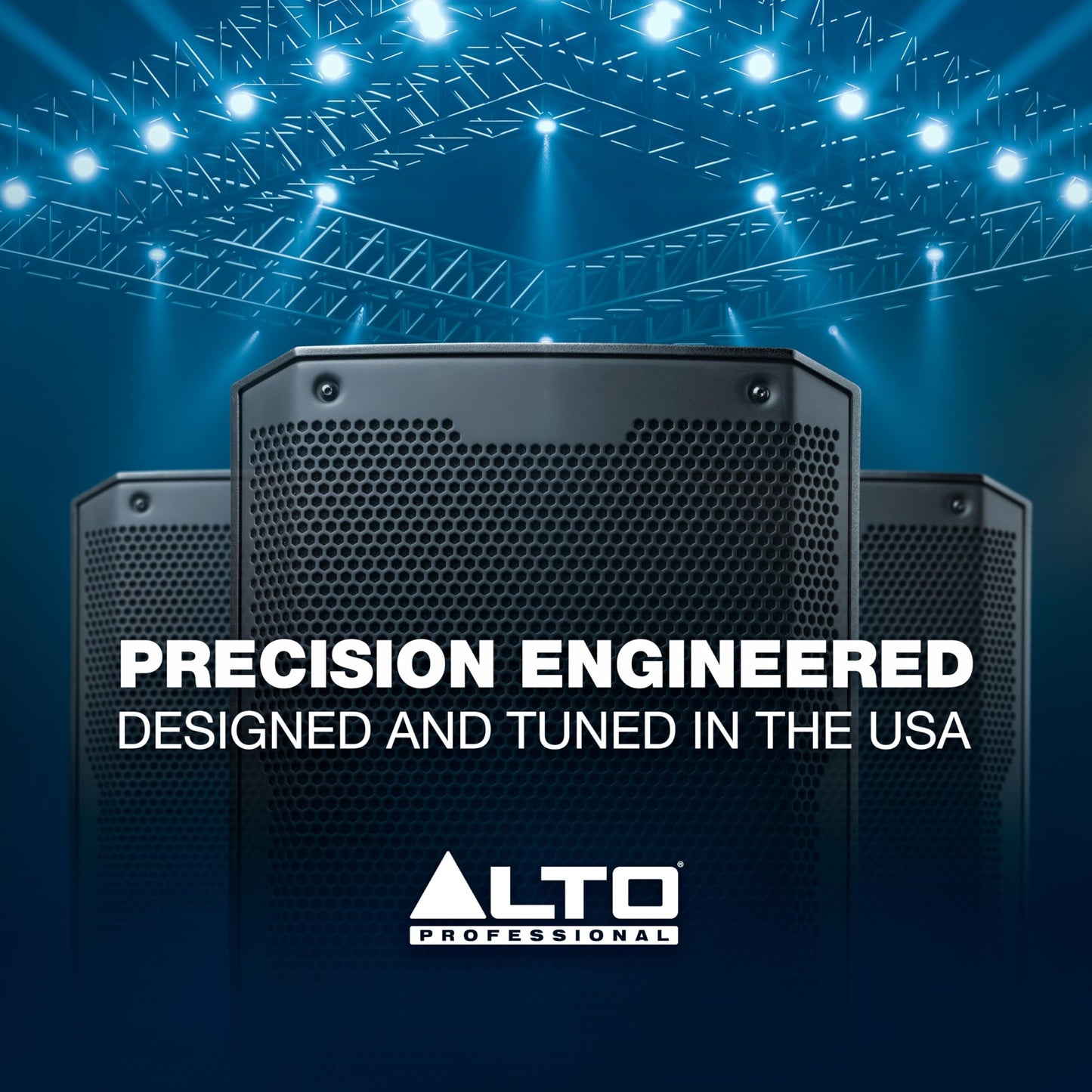 ALTO TS408 2000W 8" Powered PA Speaker with 3 Channel Mixer, Bluetooth Streaming, Wireless Loudspeaker Linking, DSP and ALTO App