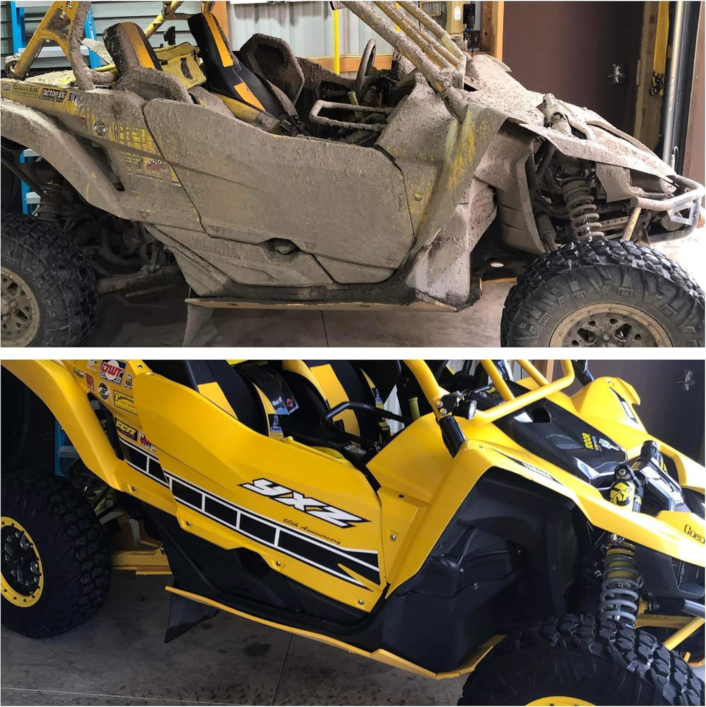 Wash Chems PRO-100 Touchless Car Wash Detergent Soap with Foam Cannon Combo (1 Gallon, 128 oz.) No Brushing - Heavy-Duty Commercial Grade Professional Auto Cleaner - Great for Trucks & Tractors