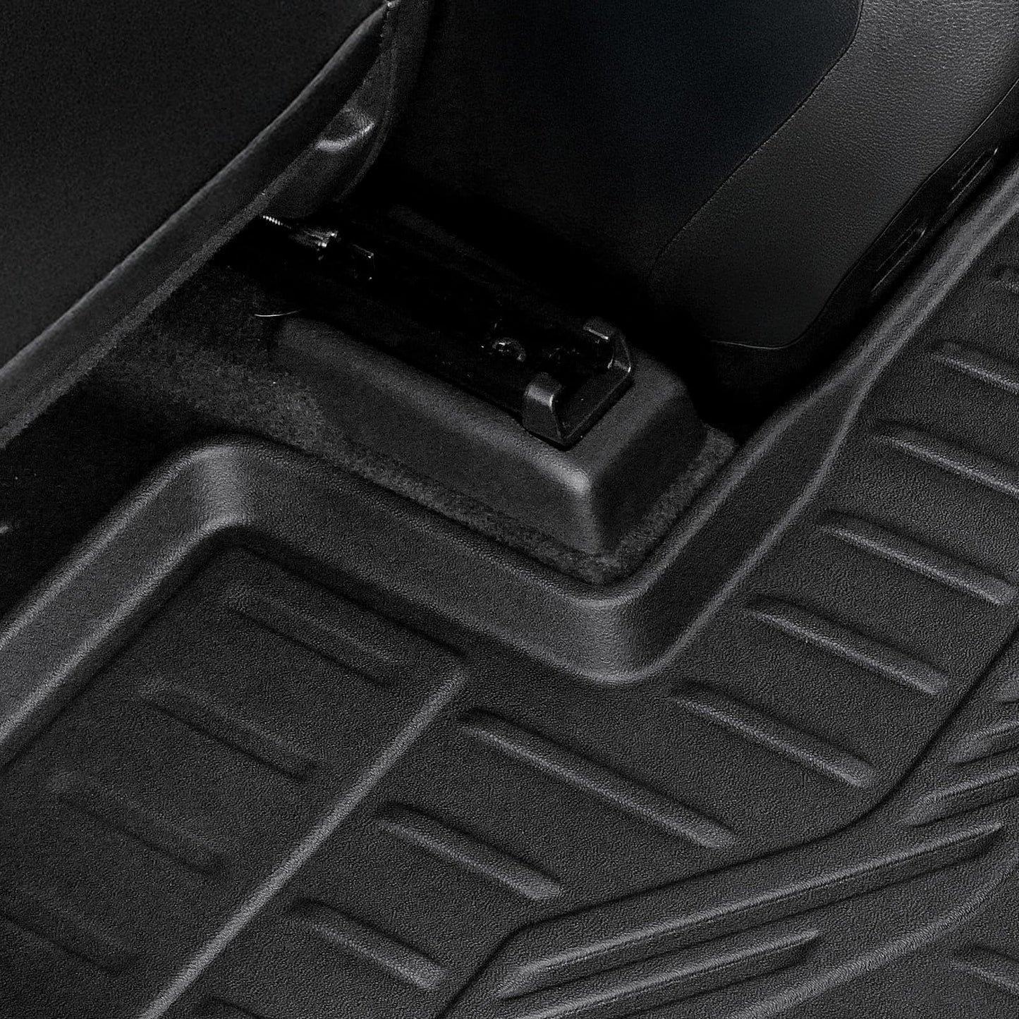 HOUCLEMIC Floor Mats for 2023-2025 Honda Pilot Cargo Mat with Backrest Mat All Weather TPE Cargo Liner Car Mats Replacement Protection for 2025 Honda Pilot Accessories Door Sill Guards