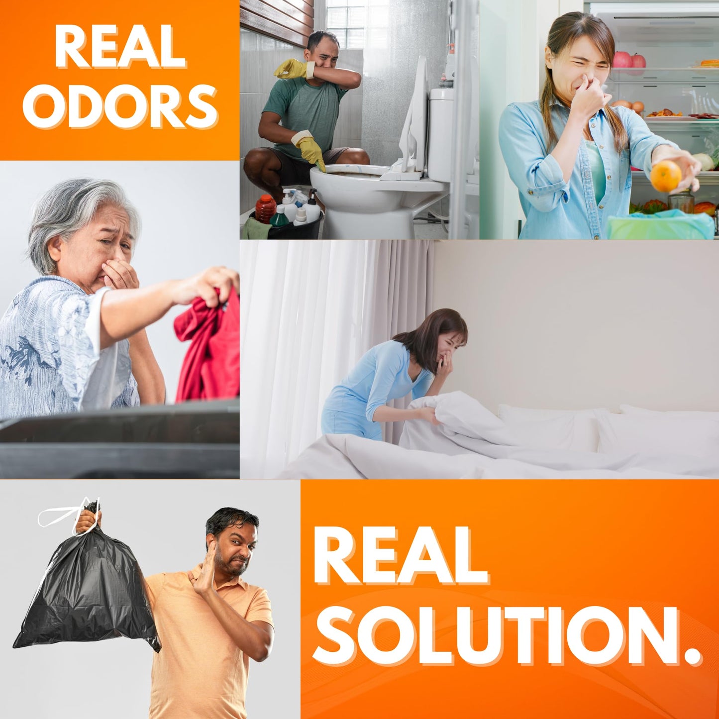 Neutron Industries NI-712 Fresh Orange Odor Eliminator Spray (4 bottles) – Powerful, Long-Lasting Odor Neutralizer – Instant Air Freshener for Home, Car & More – Pint-Sized (16 oz)