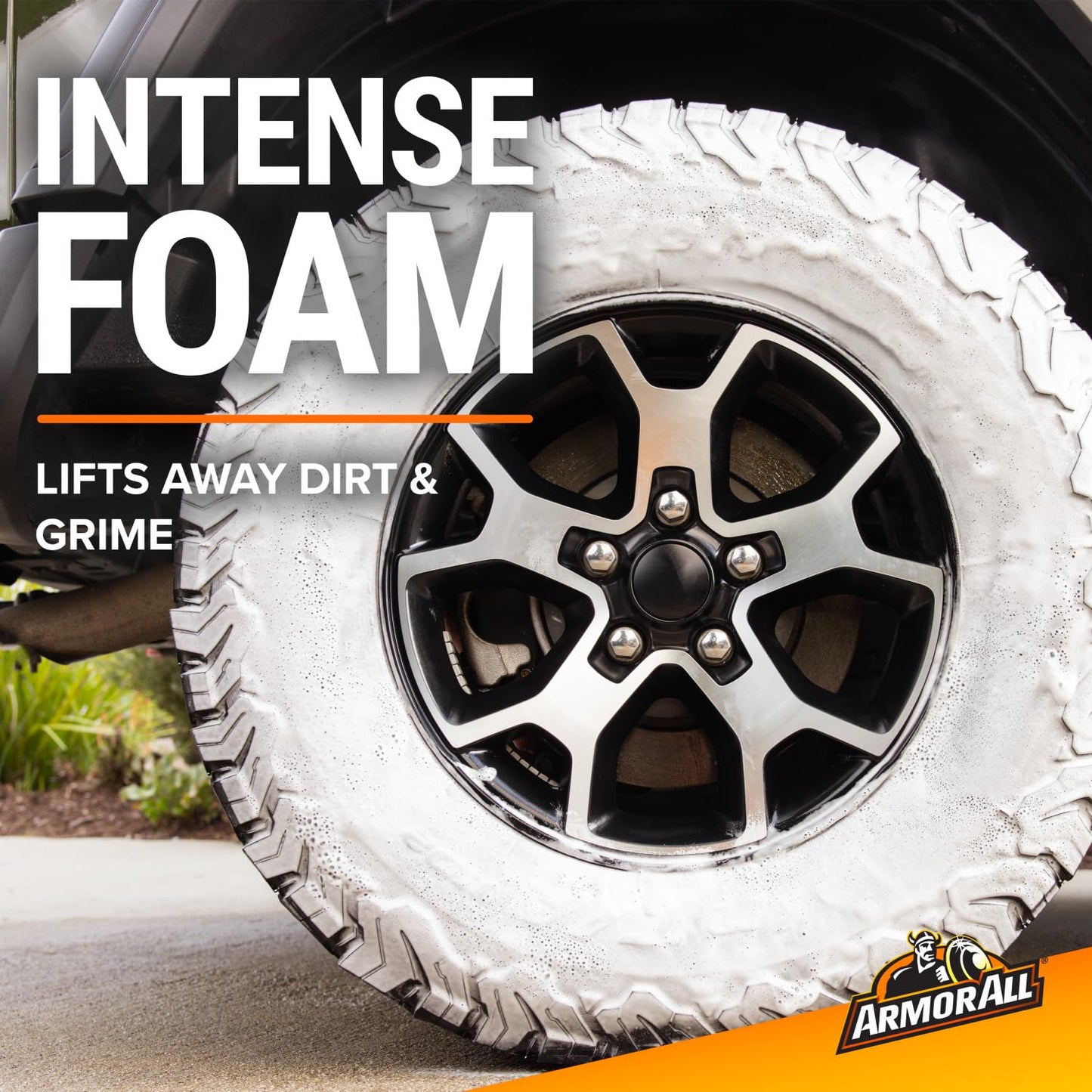 Armor All Tire Foam, Tire Cleaner Spray for Cars, Trucks, Motorcycles, 20 Oz Each, 1.25 Pound (Pack of 1)