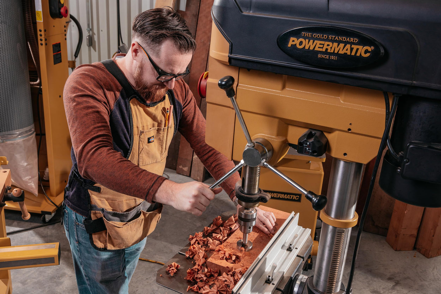 Powermatic 18-Inch Floor Drill Press, Variable Speed, 1 HP, 115/230V 1Ph (Model PM2800B)