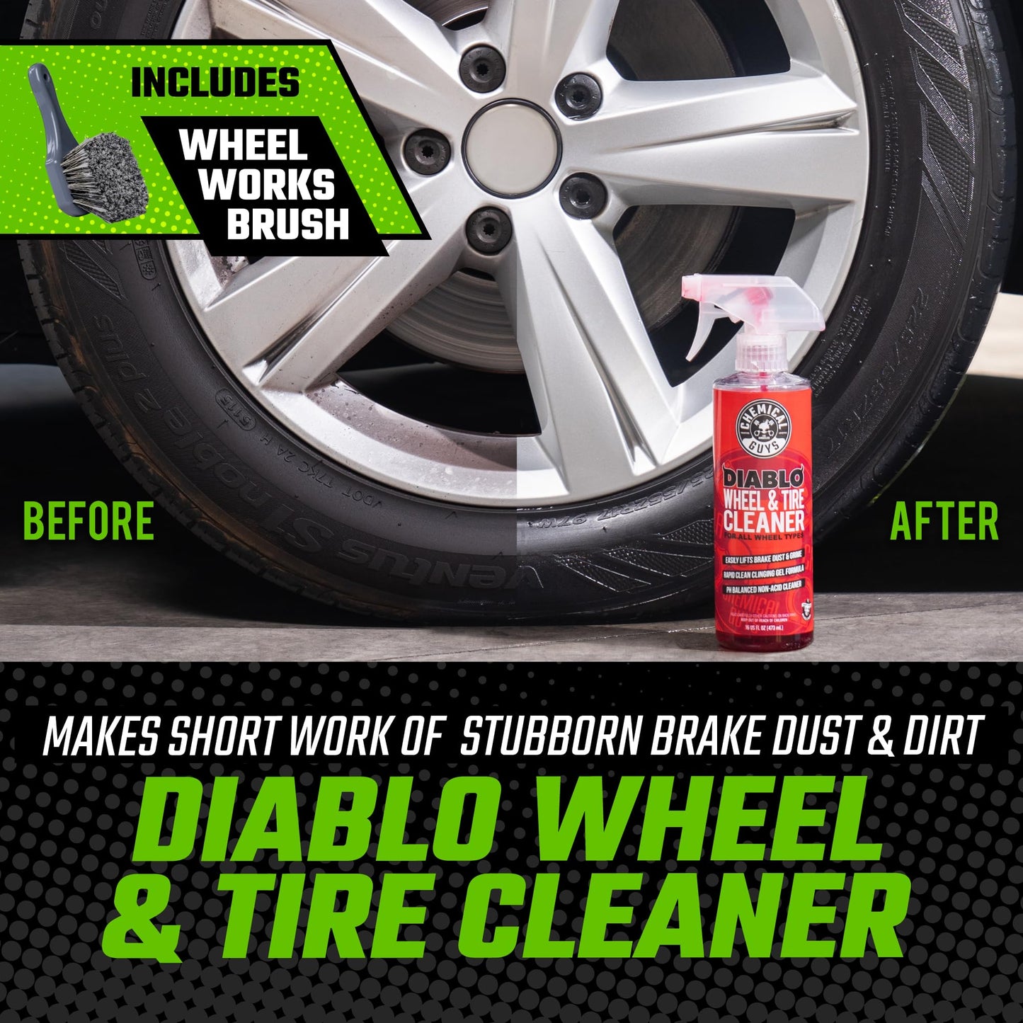 Chemical Guys HOL126 14-Piece Arsenal Builder Car Wash Kit with Foam Gun, Bucket, and (5) 16 oz Car Care Cleaning Chemicals, Gift for Car & Truck Lovers, Dads and DIYers (Works w/Garden Hose)