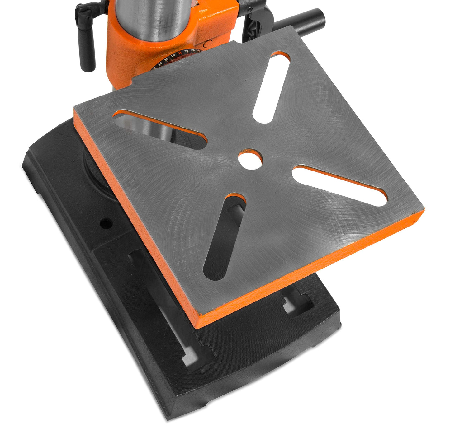 WEN 10-Inch Benchtop Drill Press, 6.2-Amp Variable Speed Motor with Cast Iron Construction, and Laser (DP1062V)