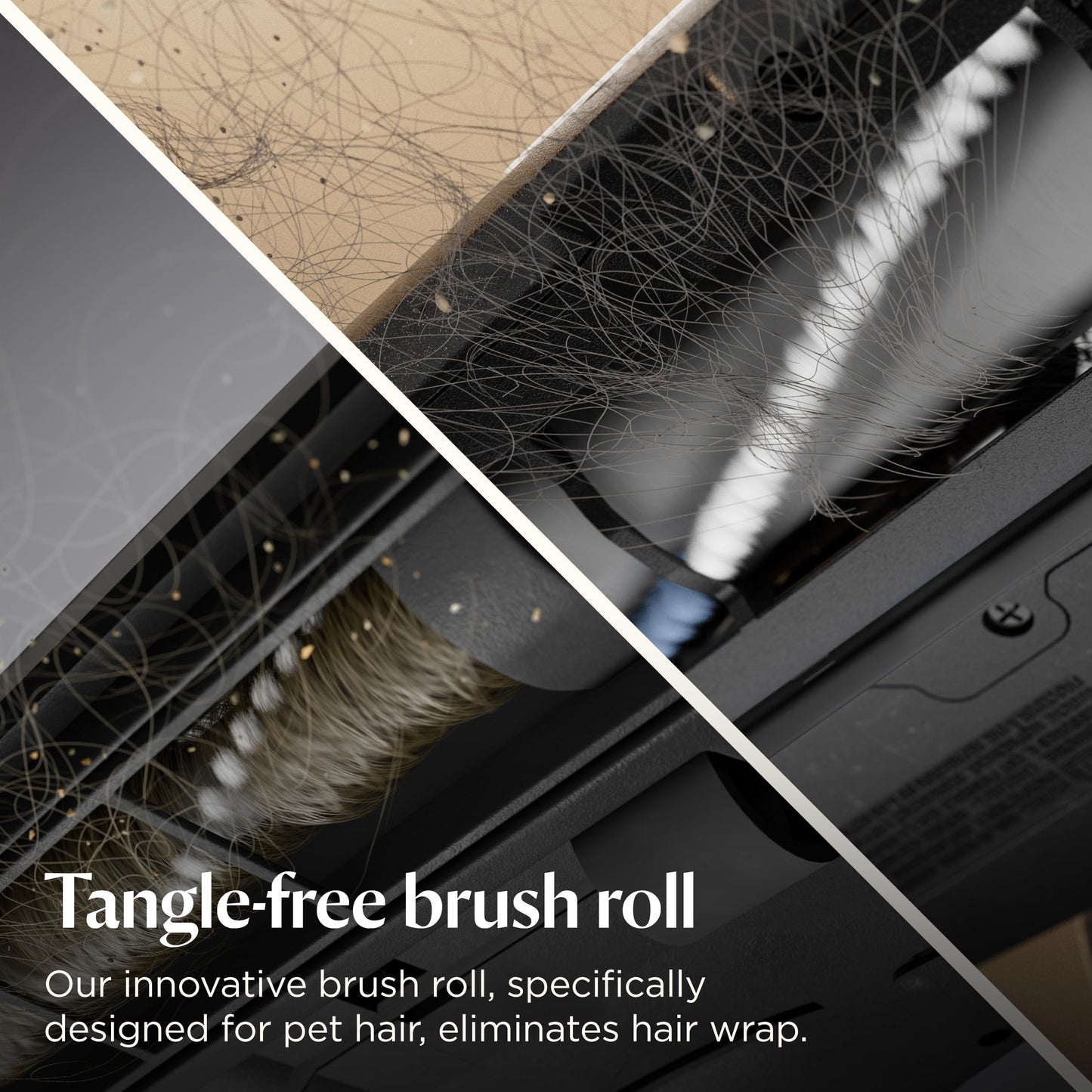 Bissell Pet Hair Eraser Allergen Lift-Off with Powerful Suction, HEPA, Tangle-Free Brush Roll, 39883