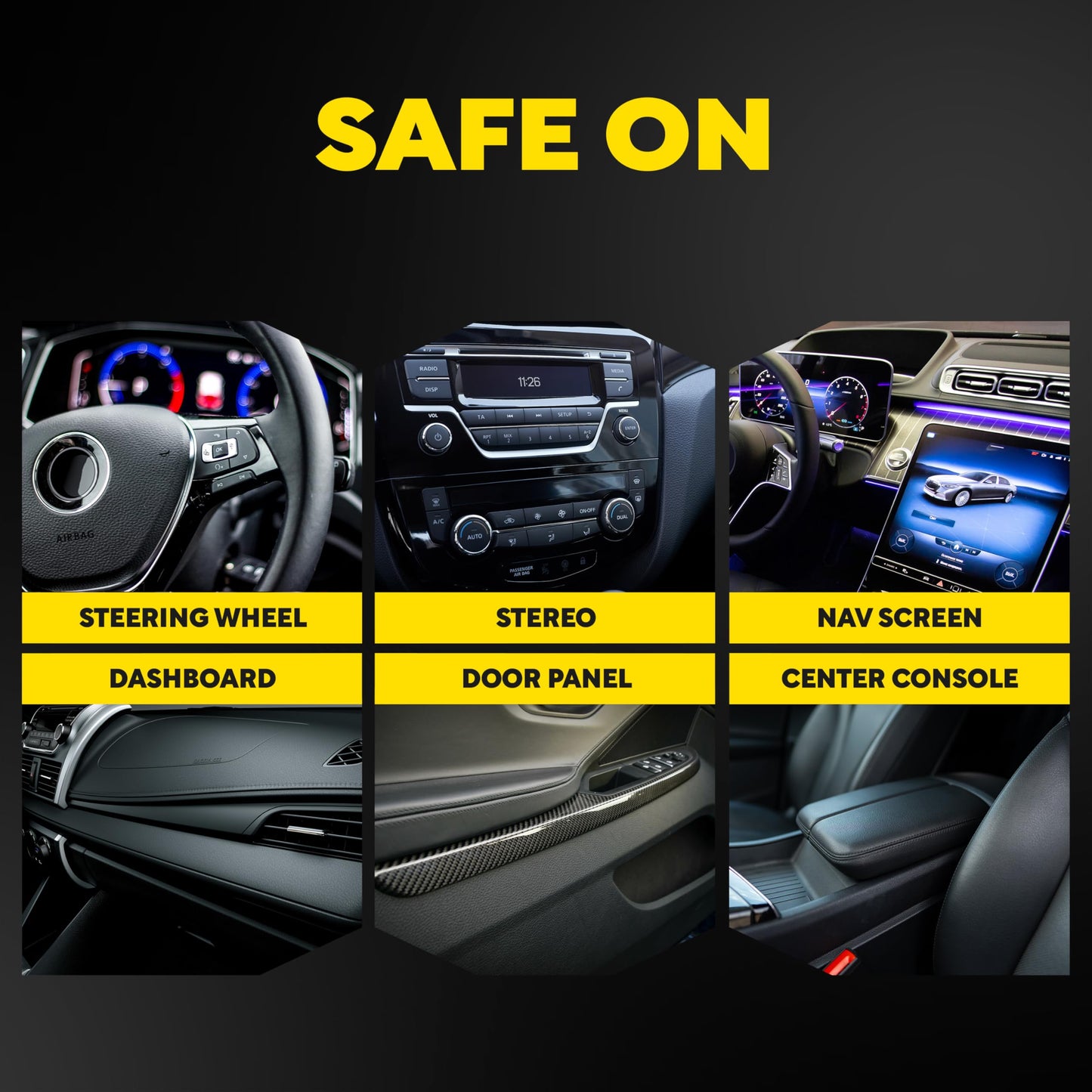 Meguiar's G16216 Ultimate Interior Detailer, Protects Interior Surfaces from Dirt and Grime, Leaves Your Surfaces Protected from UV Rays and Giving It a Lasting Finish, 15.2 Oz Spray Bottle