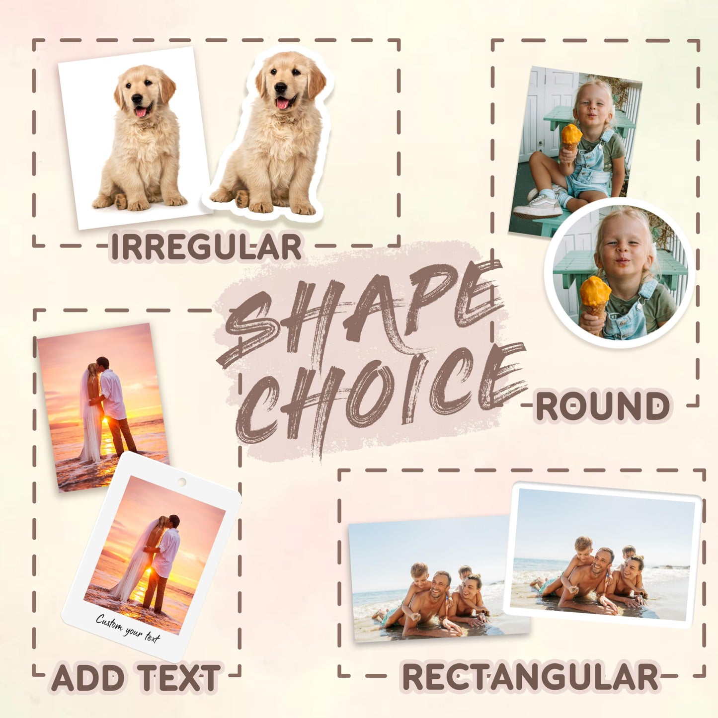 50/100Pcs Custom Logo Air Freshener for Car Bulk - Batch Commercial Customization Air Freshener for Car with Photo Text Customized Bulk Wedding Party Guests Souvenir Gifts. (Round 100 Pcs)