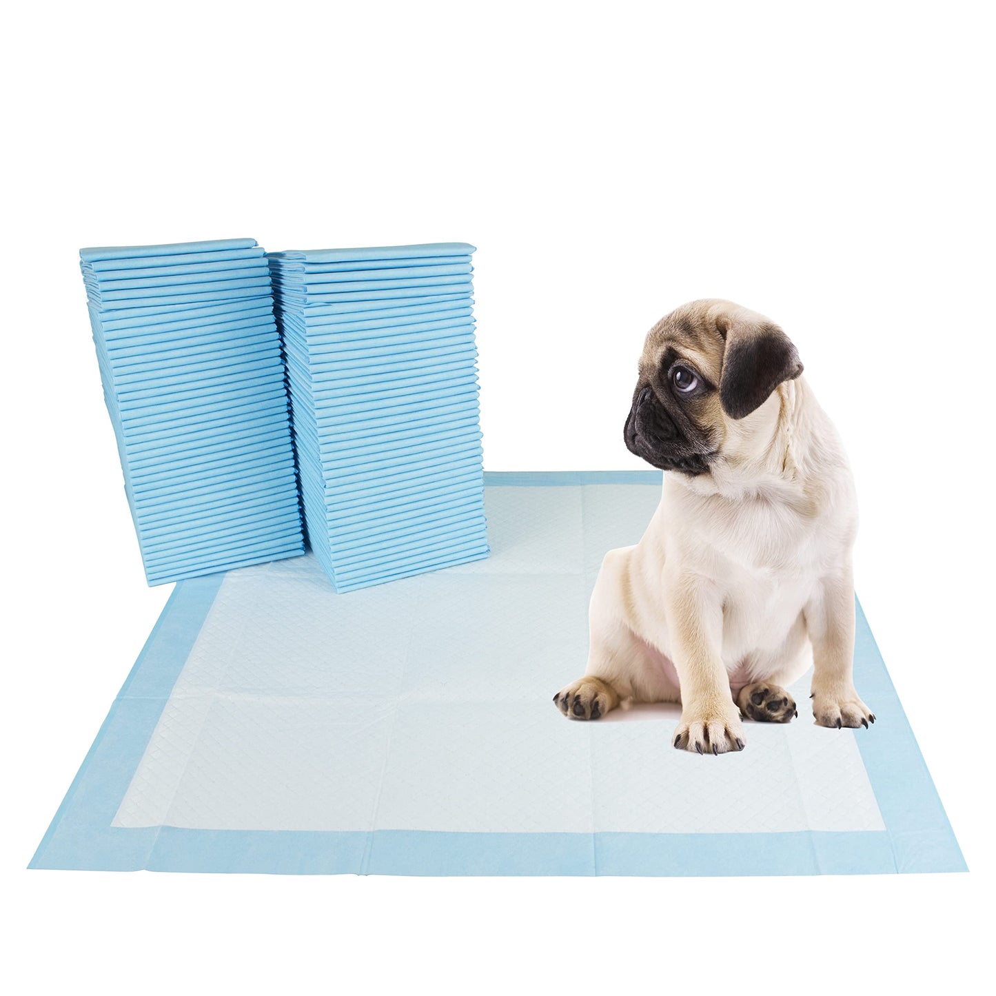 BV Puppy Pads XL 40 Count 28"x34" - Leak-Proof Pee Pads for Dogs with 6-Layer Design, Rapid Dry Sheet & Attractant - Dog Pad Extra Large with Odor Control - Perfect for Big Dogs & Indoor Use