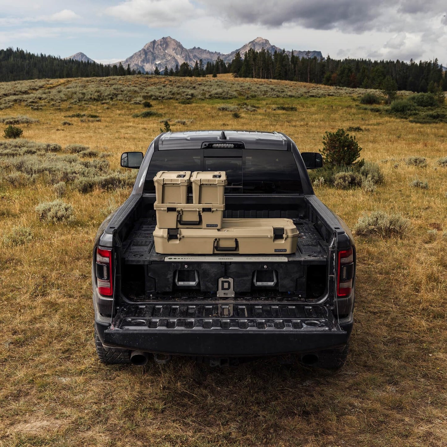 DECKED Honcho 80 D-co Case with Dividers - Desert Tan