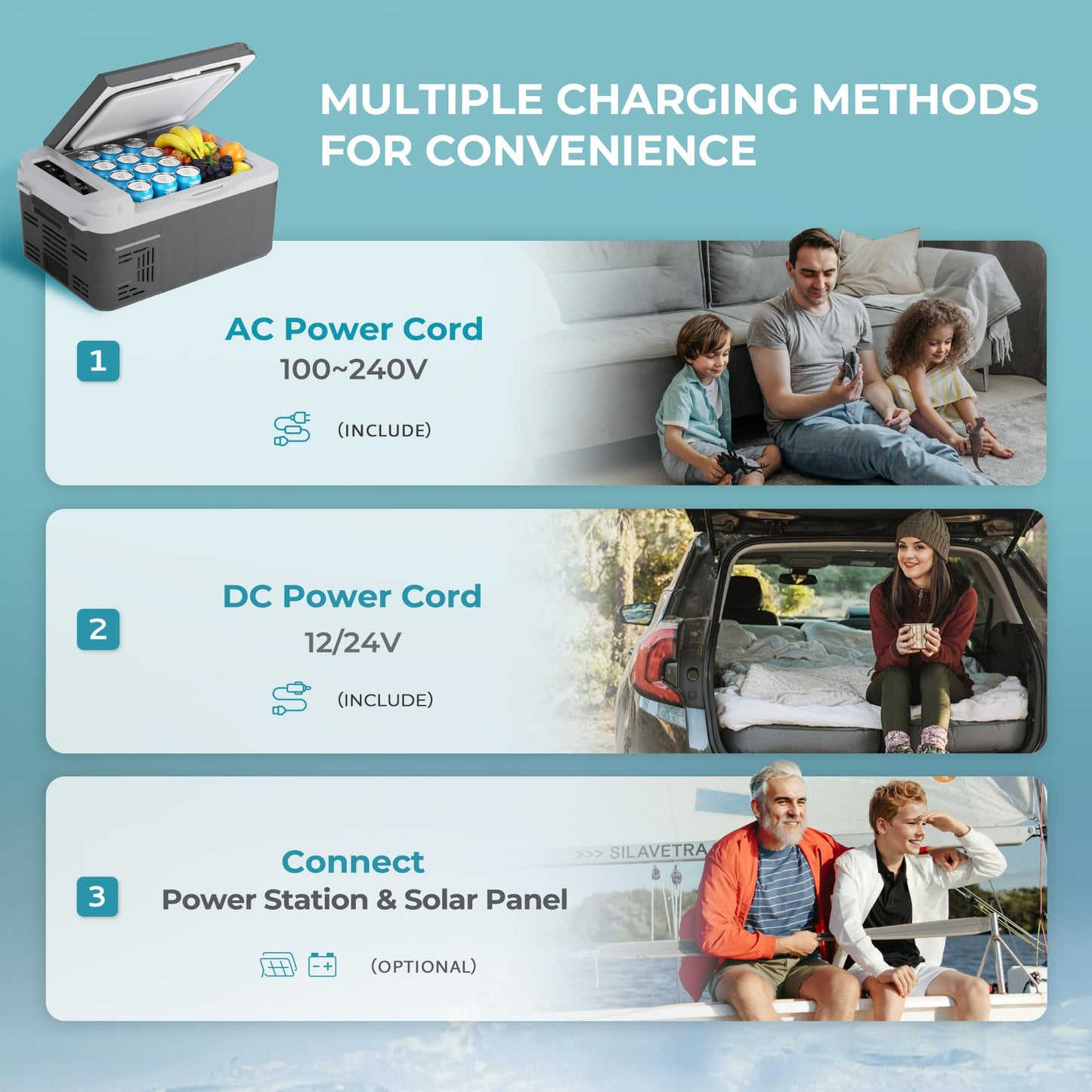 EUHOMY 12 Volt Refrigerator, 12 Quart (10L) Compressor Electric Cooler APP Control, Car Fridge 12/24V DC & 120-240V AC, Car Refrigerator -4℉~68℉, Portable Freezer for RV, Travel, Camping