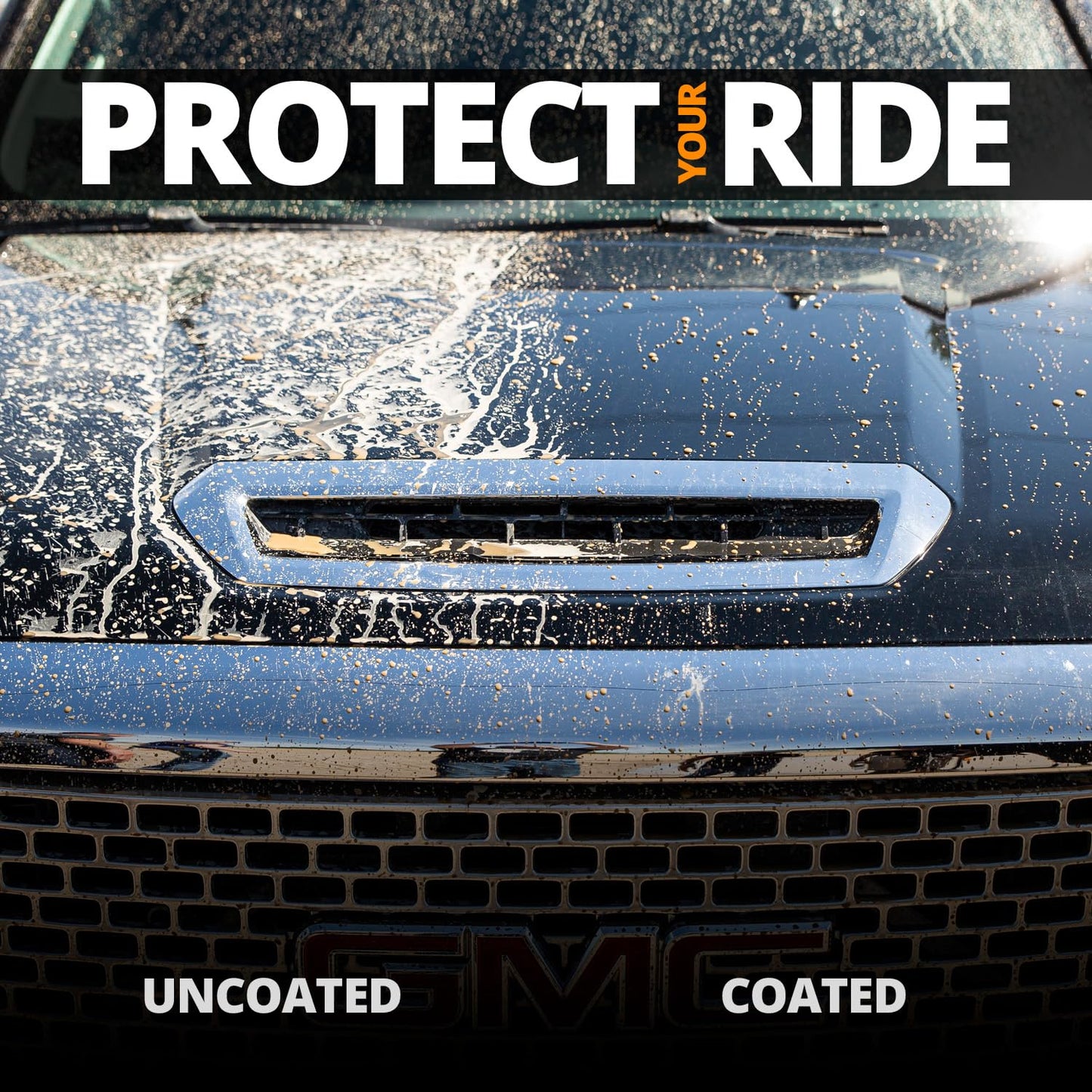 CERAKOTE® Platinum Rapid Ceramic Paint Sealant - 128 oz - Maximum Gloss & Shine – Extremely Hydrophobic – Unmatched Slickness - Ceramic Spray Coating - 50 Wash Rating