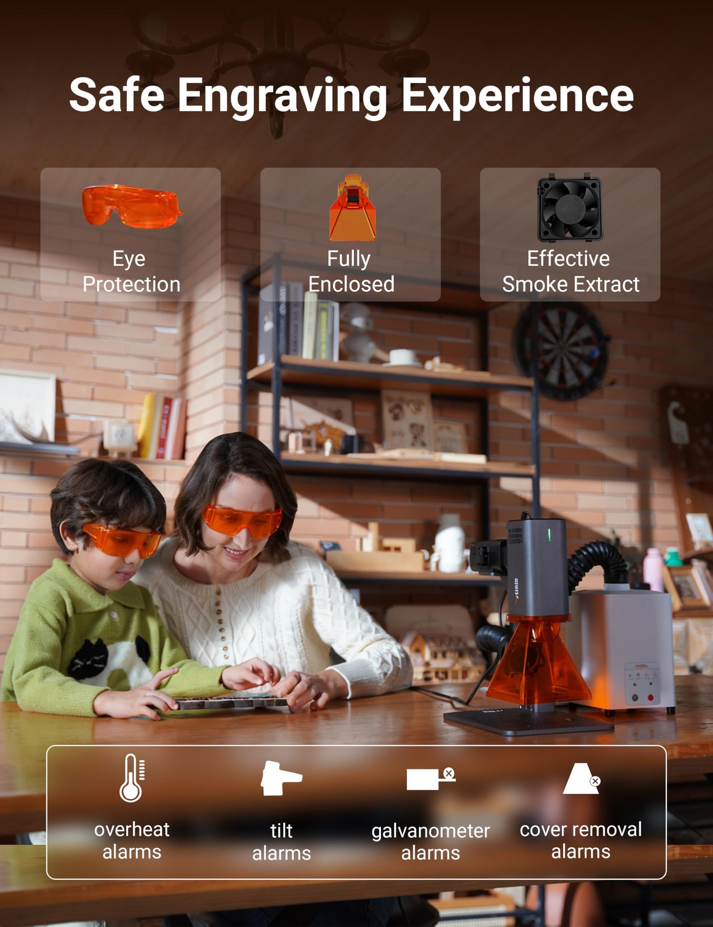 Sielux SL2 AI Laser Engraver Machine, Only 1.76 lbs, 4000mm/s Lightning Speed, Ultra HD Handheld Portable Laser Engraving Machine for Wood, Leather, Acrylic, Glass, Coated Metal and More (Trubo)