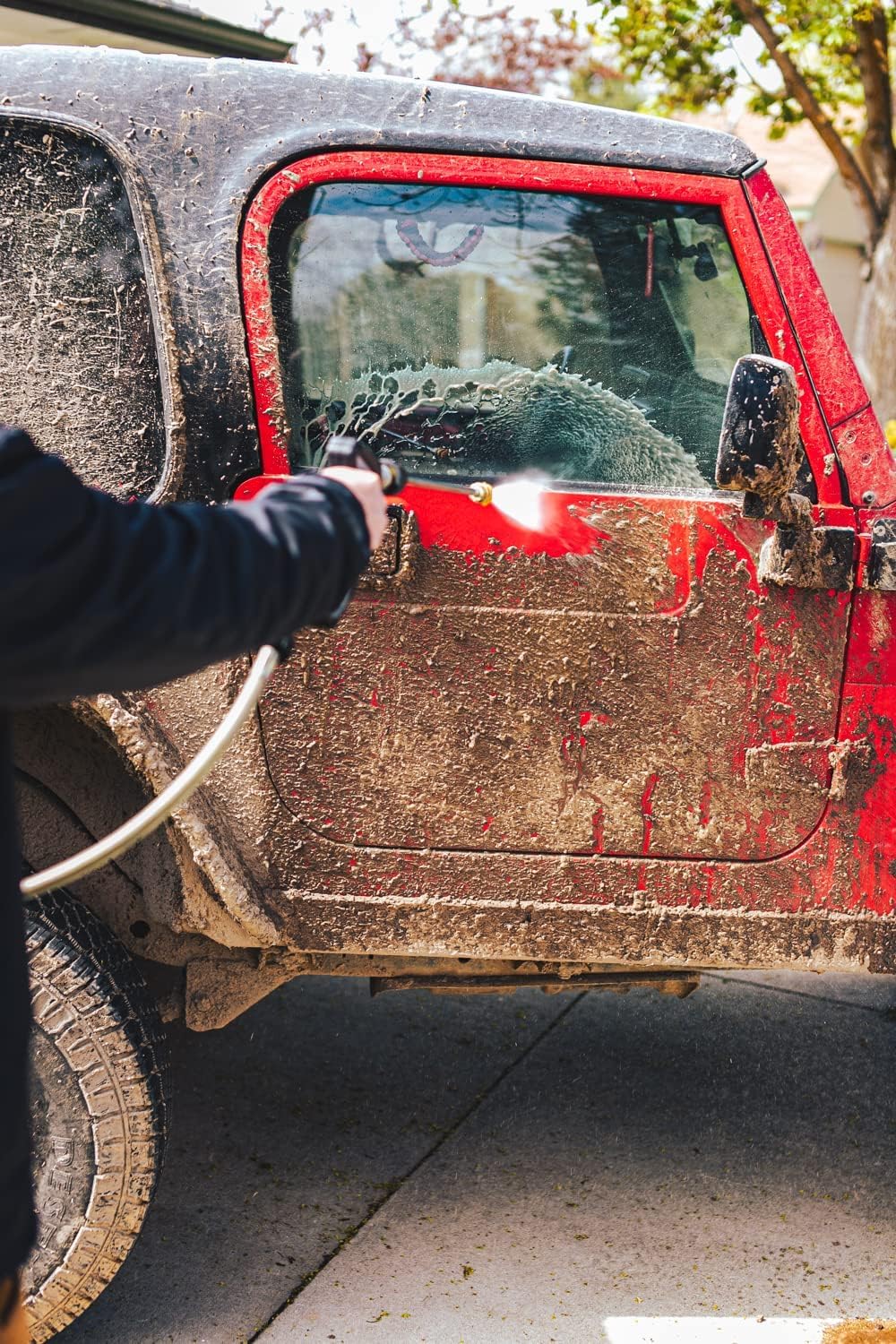 P & S PROFESSIONAL DETAIL PRODUCTS P&S Off Road Mud Buster Foaming Cleaner – Heavy-Duty Degreaser for Undercarriages, Frames & Wheels – Tough on Mud & Grime, Corrosion Protection - 16 oz. Spray
