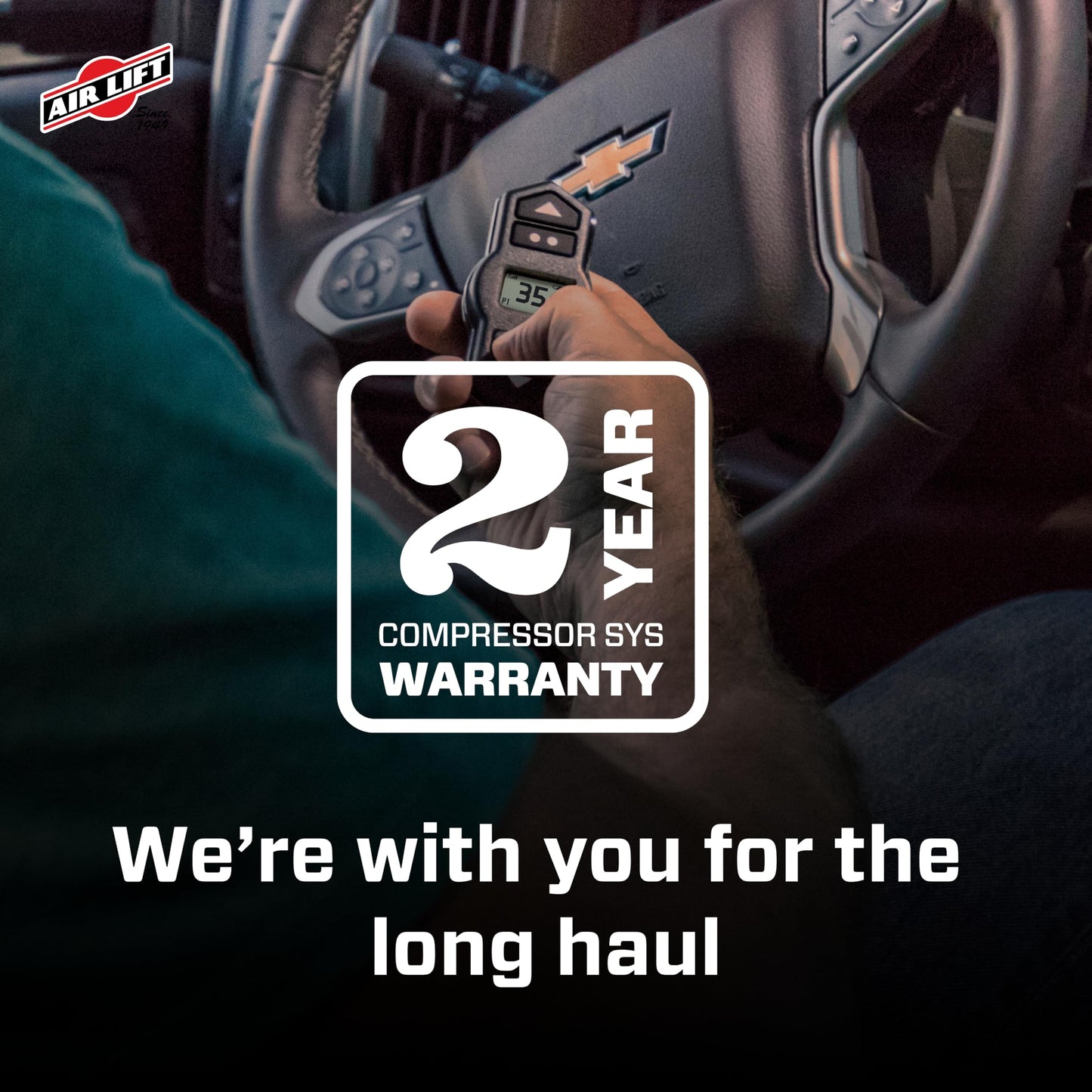 Air Lift WirelessOne 2nd Generation On-Board Air Compressor - 25980