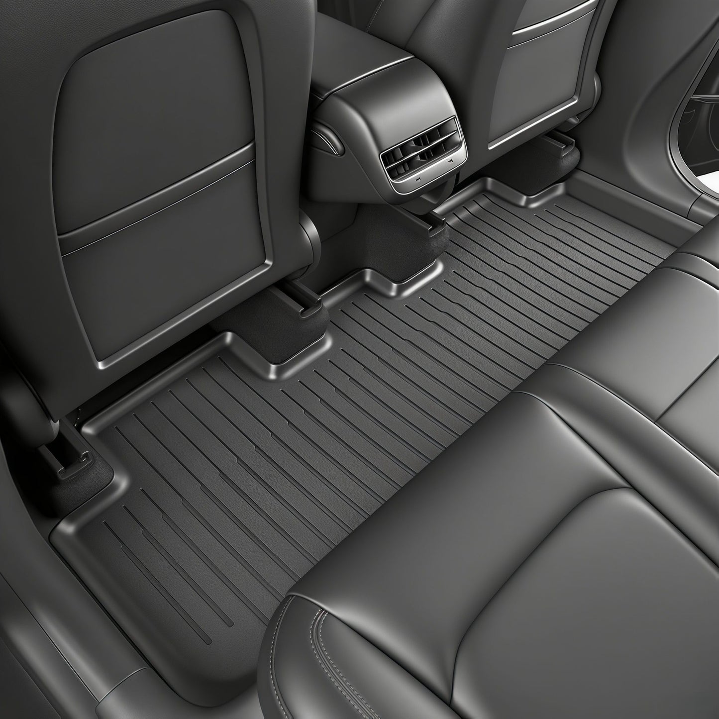 SUPER LINER Floor Mats for 2024-2025 2026 Tesla Model 3 Highland | 6-Piece Set Extra-Thick TPE All-Weather Floor & Cargo Liners | Pet & Child-Friendly Custom Fit Interior Accessories