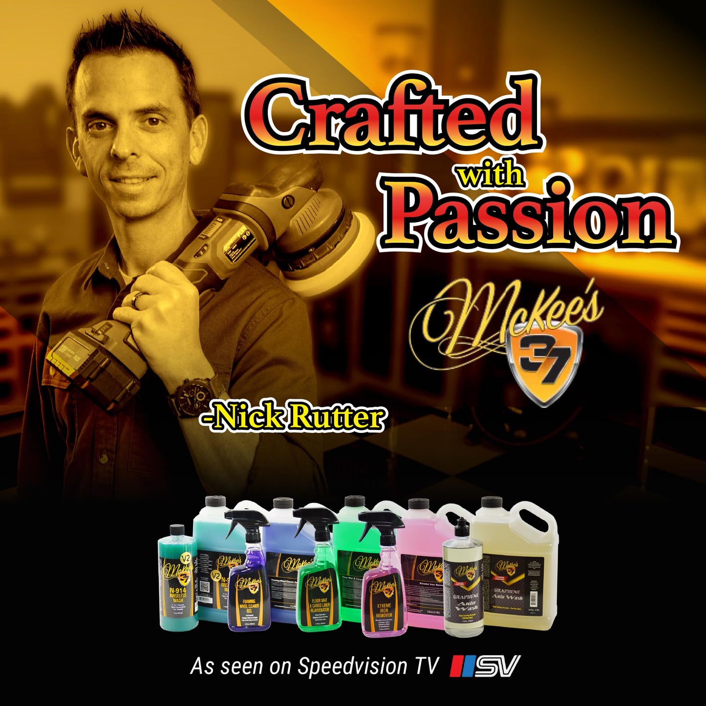 McKee's 37 - Hydro Blue SiO2 Coating | Ceramic Coating for Cars, Easy Protection & Shine Spray for Paint, Glass, Wheels, Chrome & Trim (128 oz)