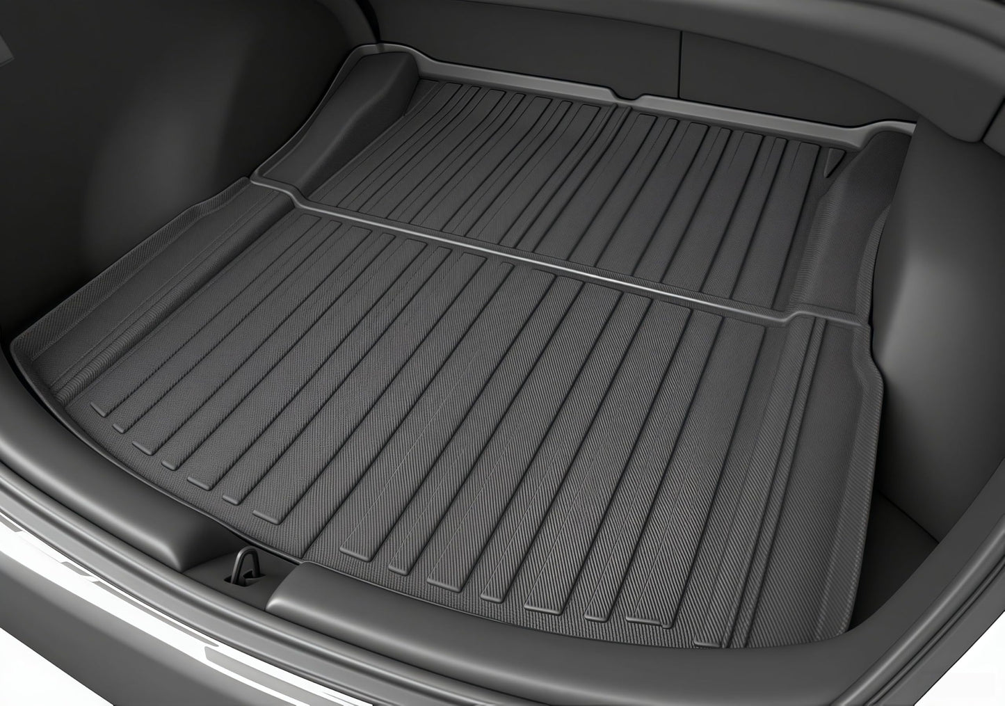 SUPER LINER Floor Mats for 2024-2025 2026 Tesla Model 3 Highland | 6-Piece Set Extra-Thick TPE All-Weather Floor & Cargo Liners | Pet & Child-Friendly Custom Fit Interior Accessories