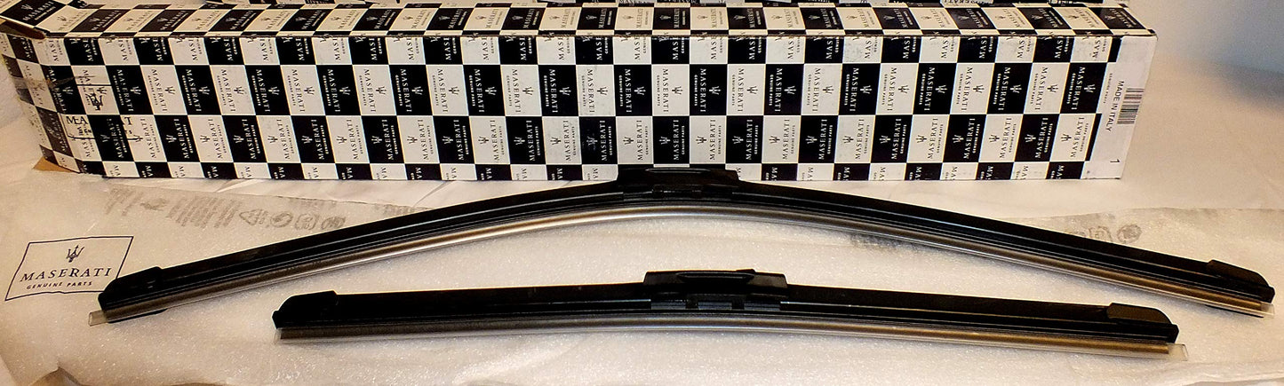 Genuine Maserati Ghibli, Quattroporte Wiper Blades Kit